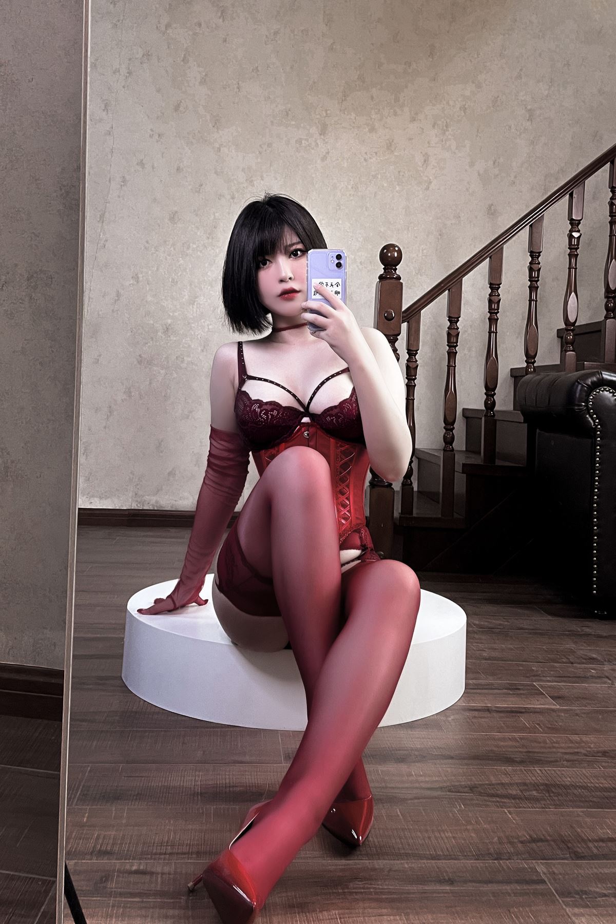 半半子 - 赤红 AKABENI BANBANKO[56P/110MB]