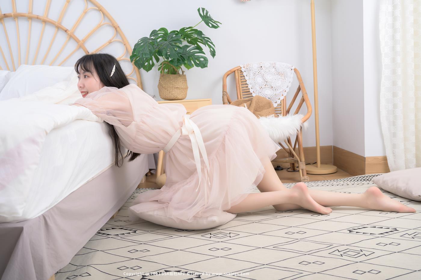 [SSA丝社]超清写真 NO.765 模特团团的肤色油亮丝袜（下）[124P/2.64GB]