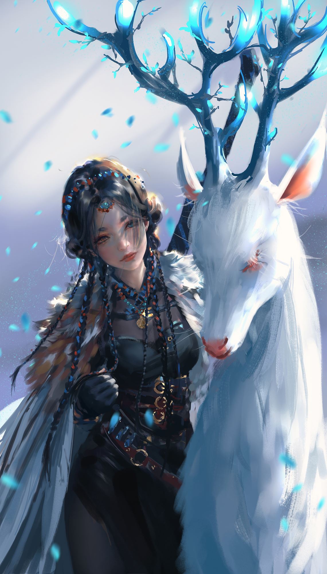 AI绘画 059 WLOP鬼刀二次元插画图集合集2023.01-05 [67P/12V/3.21G]