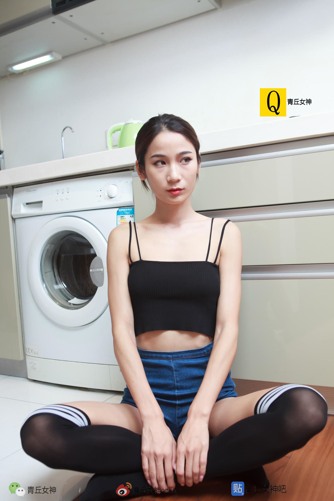 [青丘女神] NO.022 长筒袜 [99P/31.3MB]