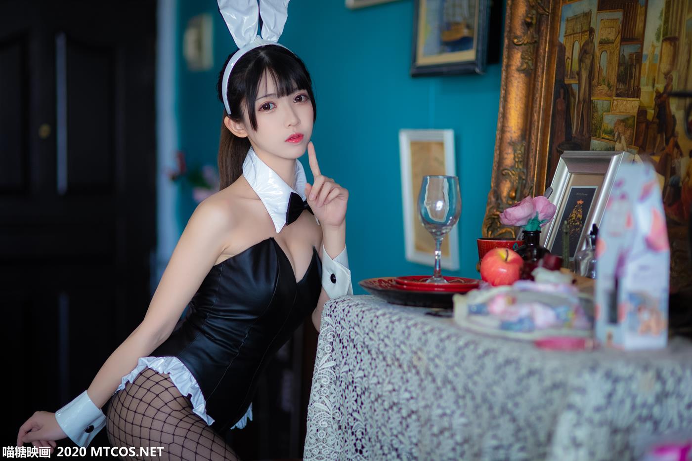[喵糖映画]TML.010 加藤惠兔女郎[25P/368M]