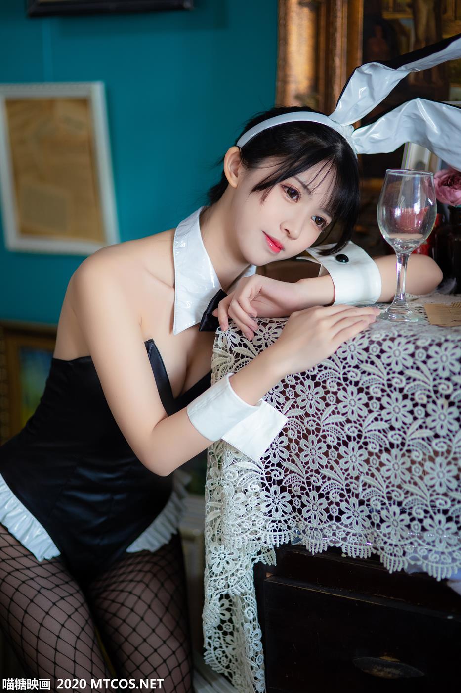 [喵糖映画]TML.010 加藤惠兔女郎[25P/368M]