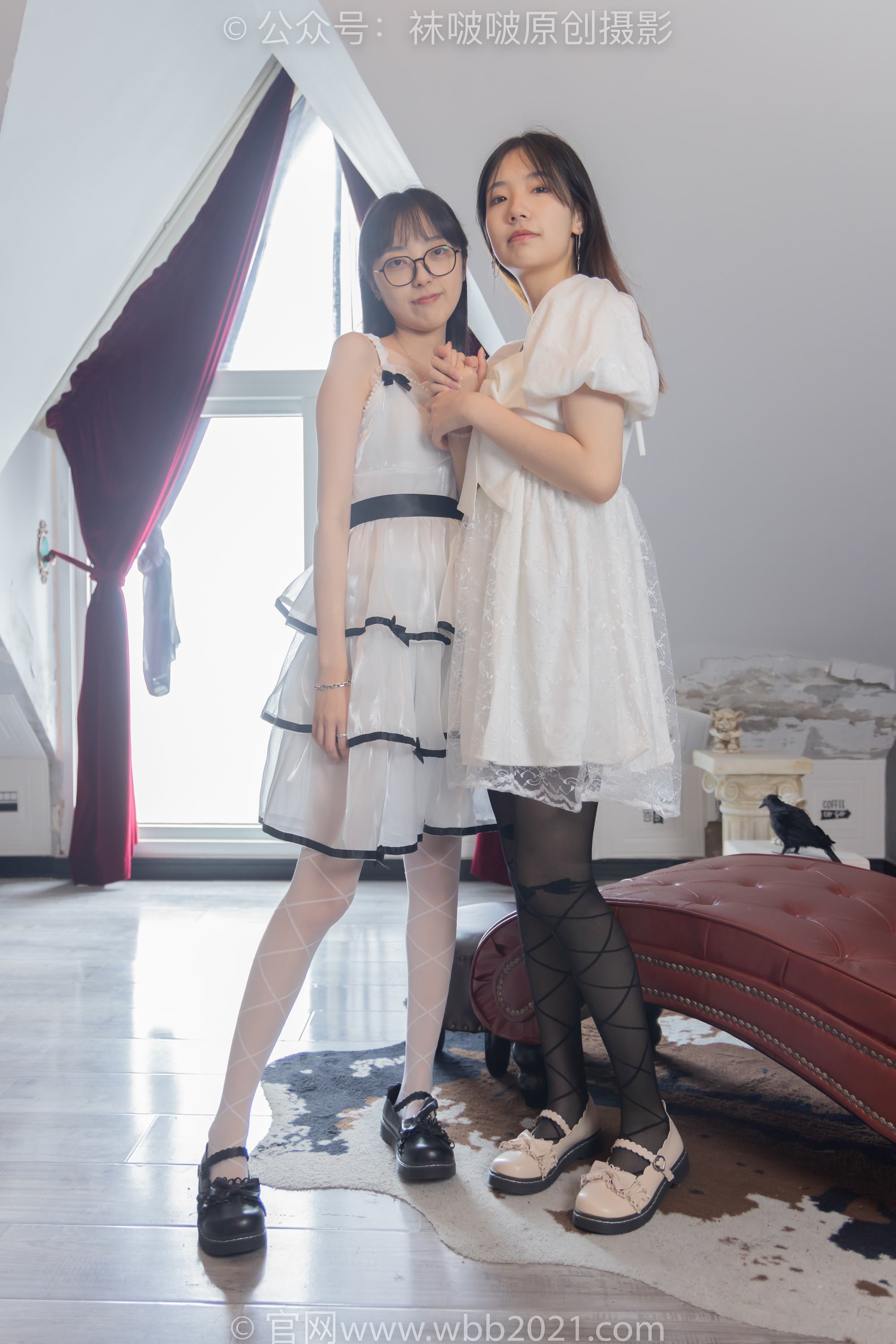 [BoBoSocks袜啵啵]NO.290 小甜豆稚予-皮鞋、黑丝、白丝[140P/1V/5.87GB]