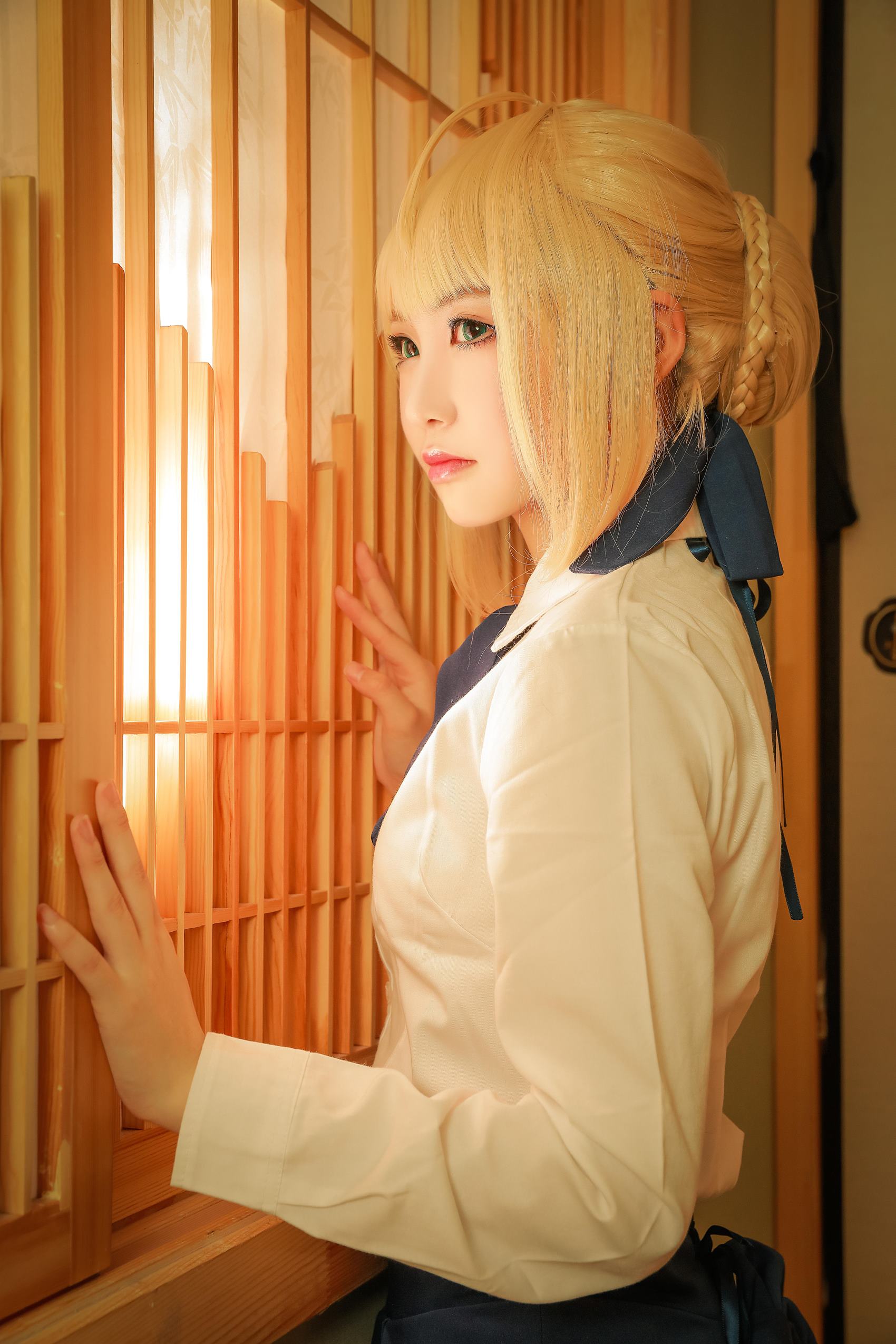 这个泡泡就是逊啦 - saber常服[9P/42MB]