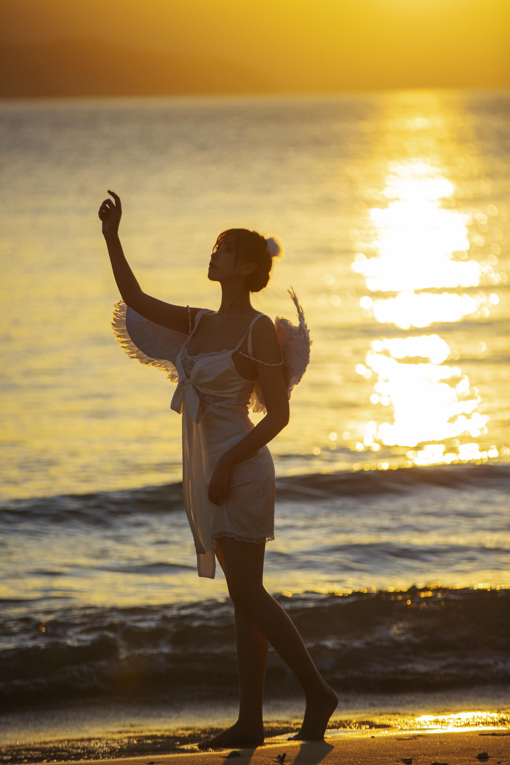 念雪ww - 海边神明少女[50P/505MB]