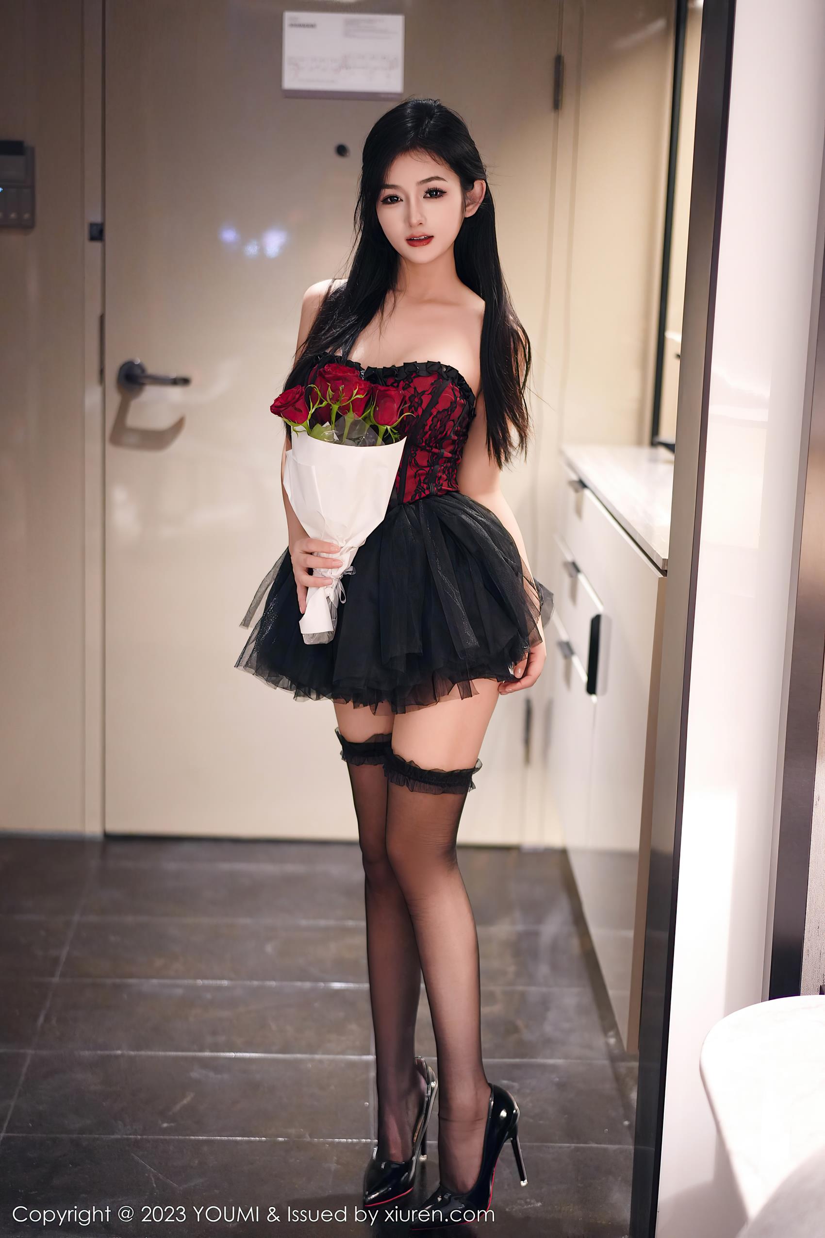 [YOUMI尤蜜荟] 2023.10.10 VOL.991 谭小灵 黑丝美腿[75P/658MB]