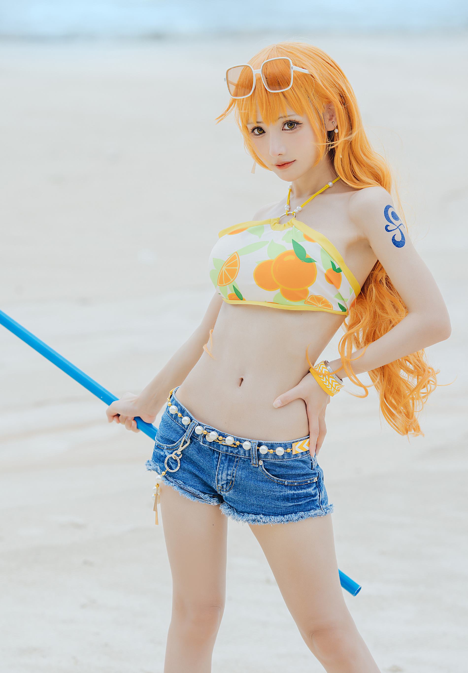 紫氯氯 - 海贼王 娜美cos[9P/19MB]