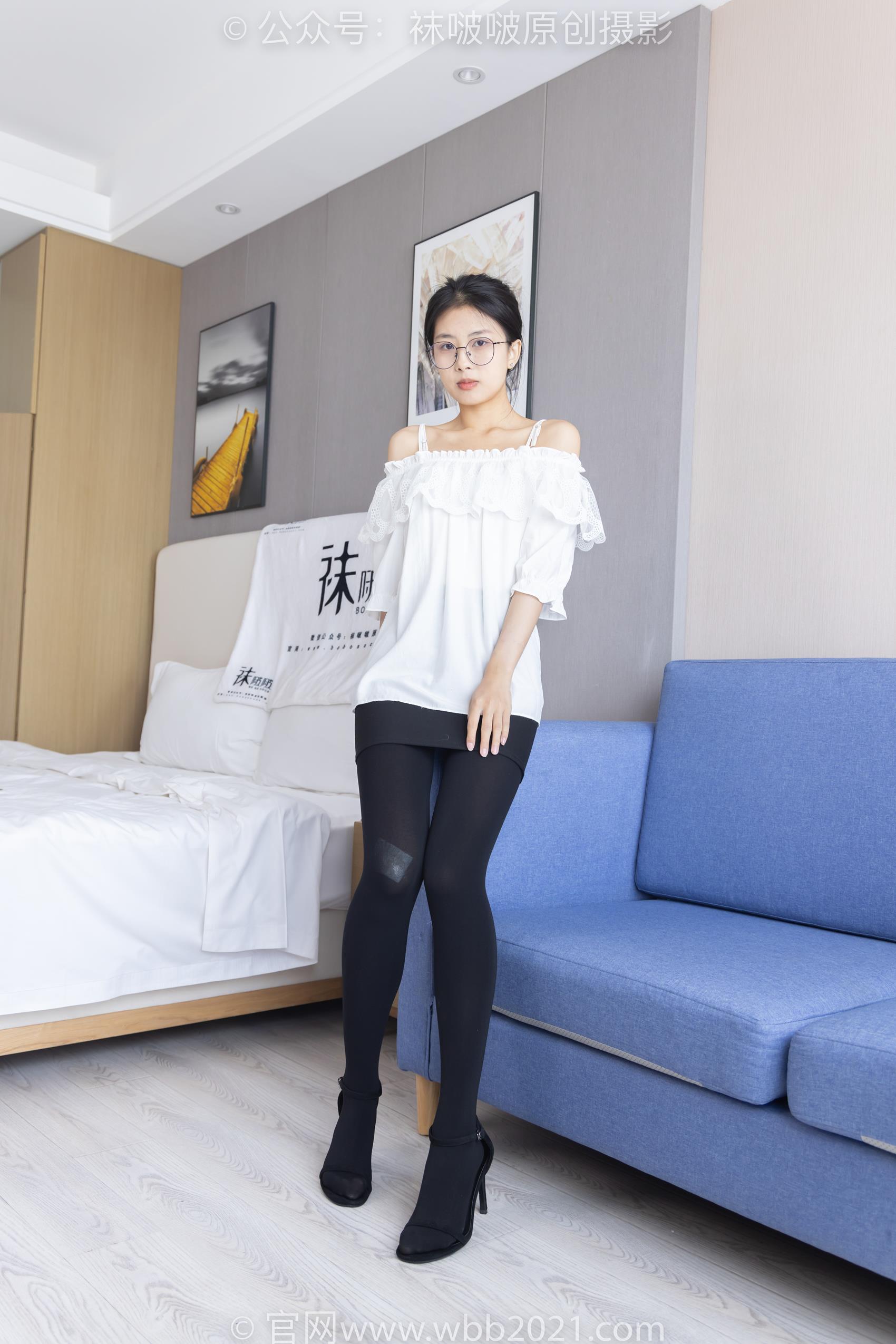 [BoBoSocks袜啵啵]NO.295 奶油-高跟鞋、平底鞋、厚黑丝、薄黑丝[140P/1V/5.62GB]