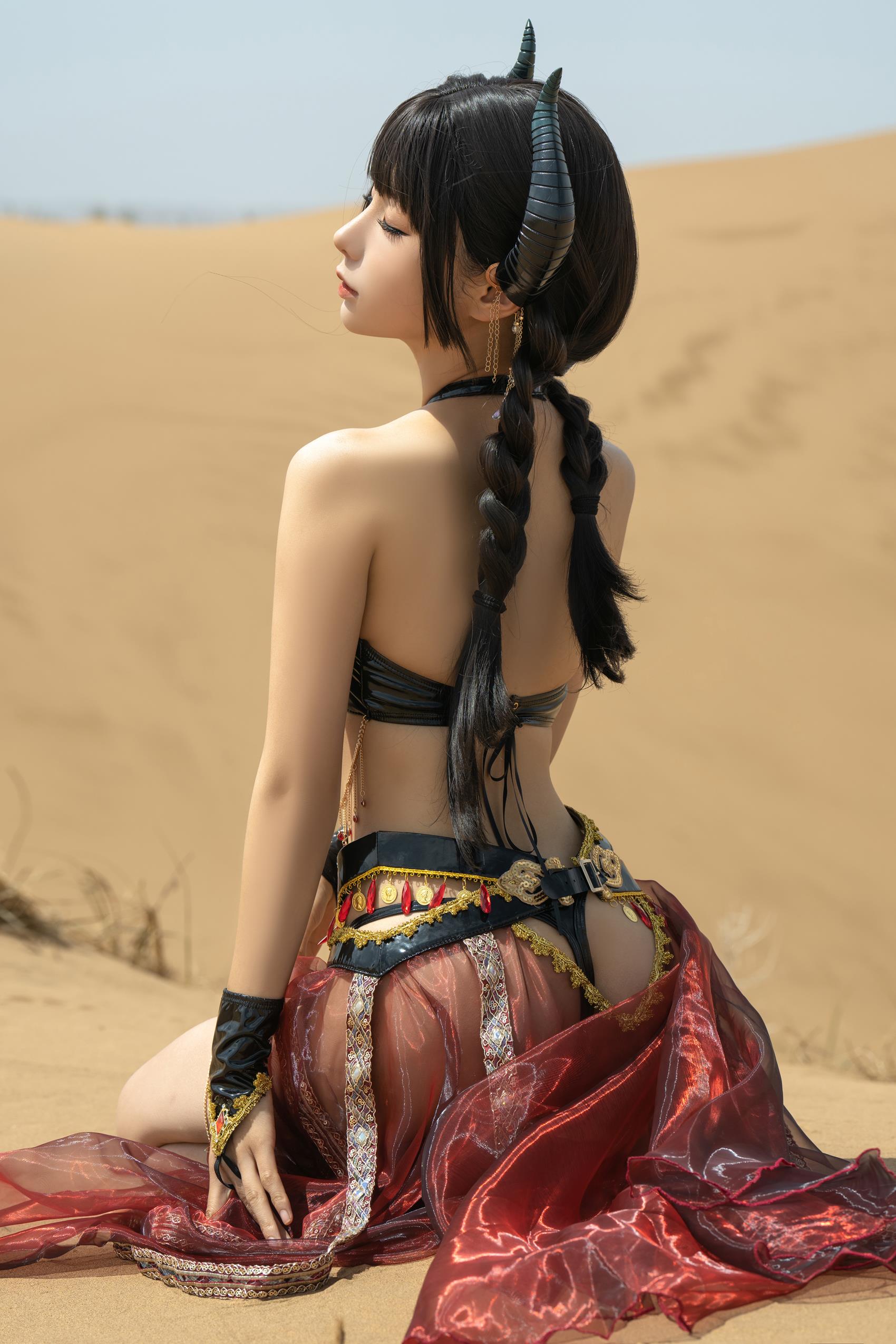 蠢沫沫 - 沙漠魅魔[9P/76MB]