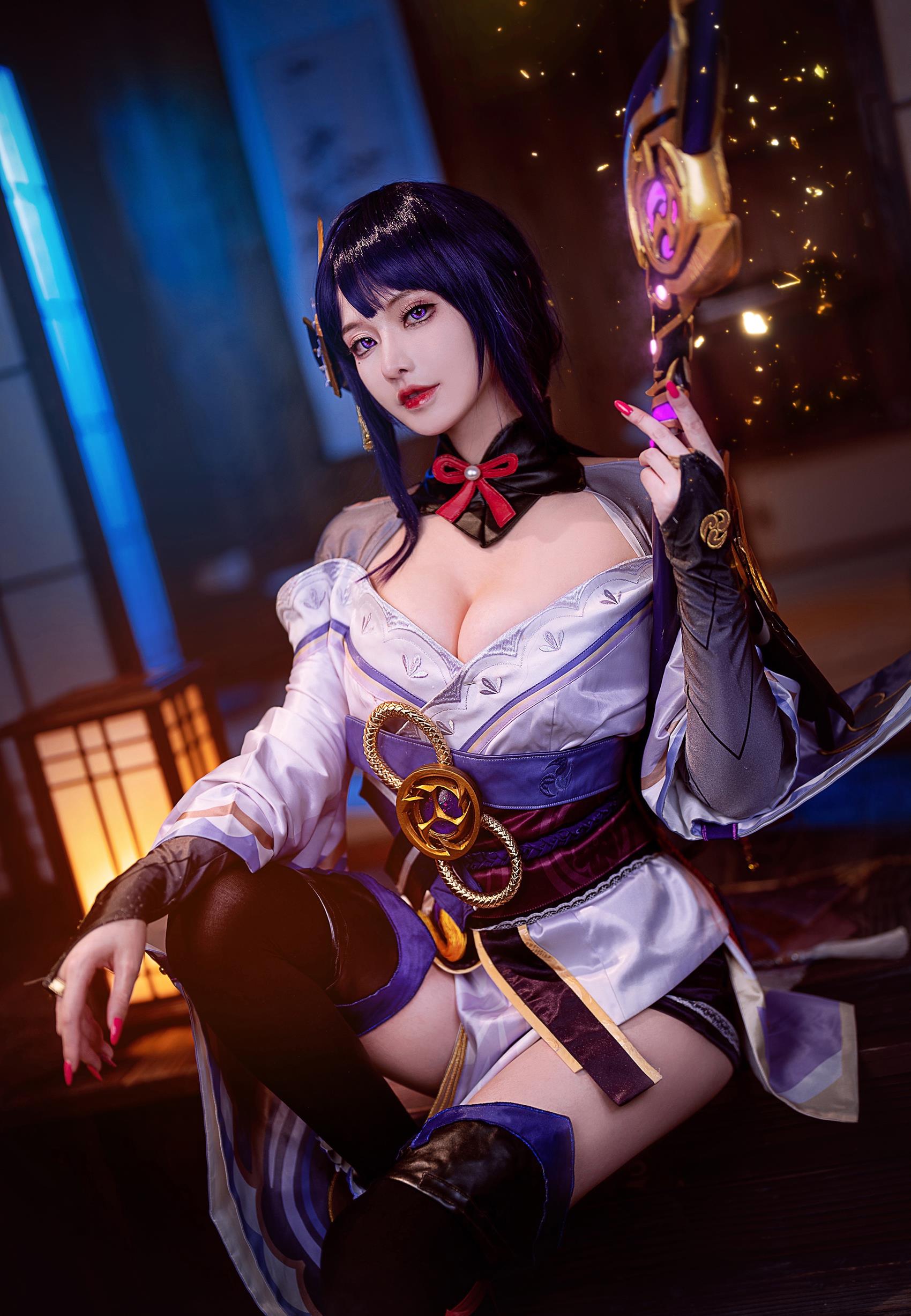 露兒大魔王 - 雷电将军[17P/95MB]