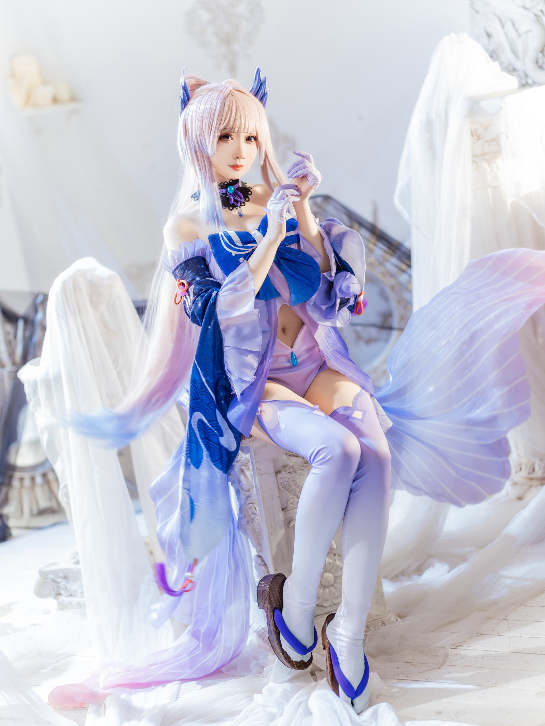 焖焖碳 - 珊瑚宫心海[15P/532MB]