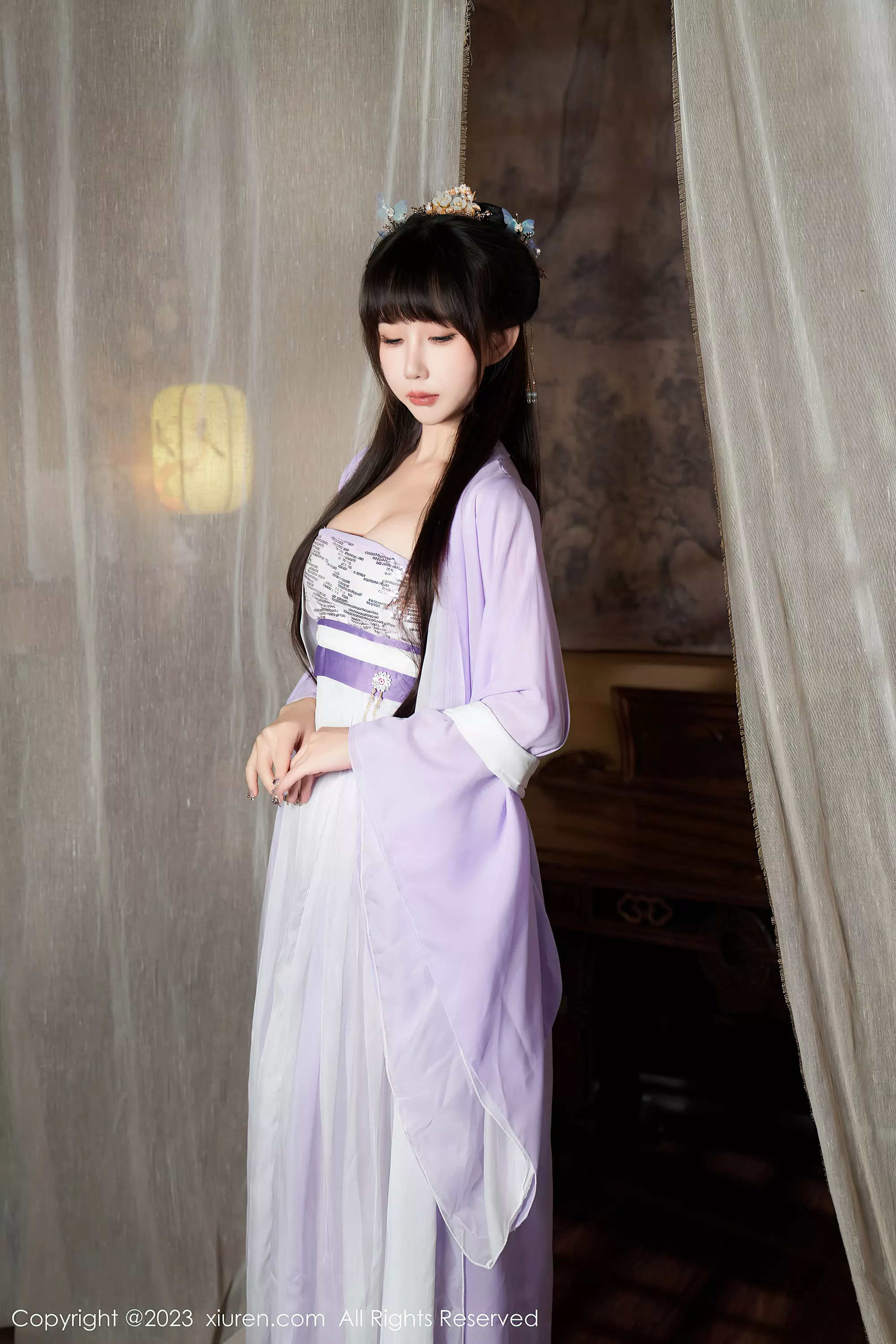 [XiuRen秀人网] 2023.09.26 No.7442 波巧酱 古装美腿[86P/941MB]