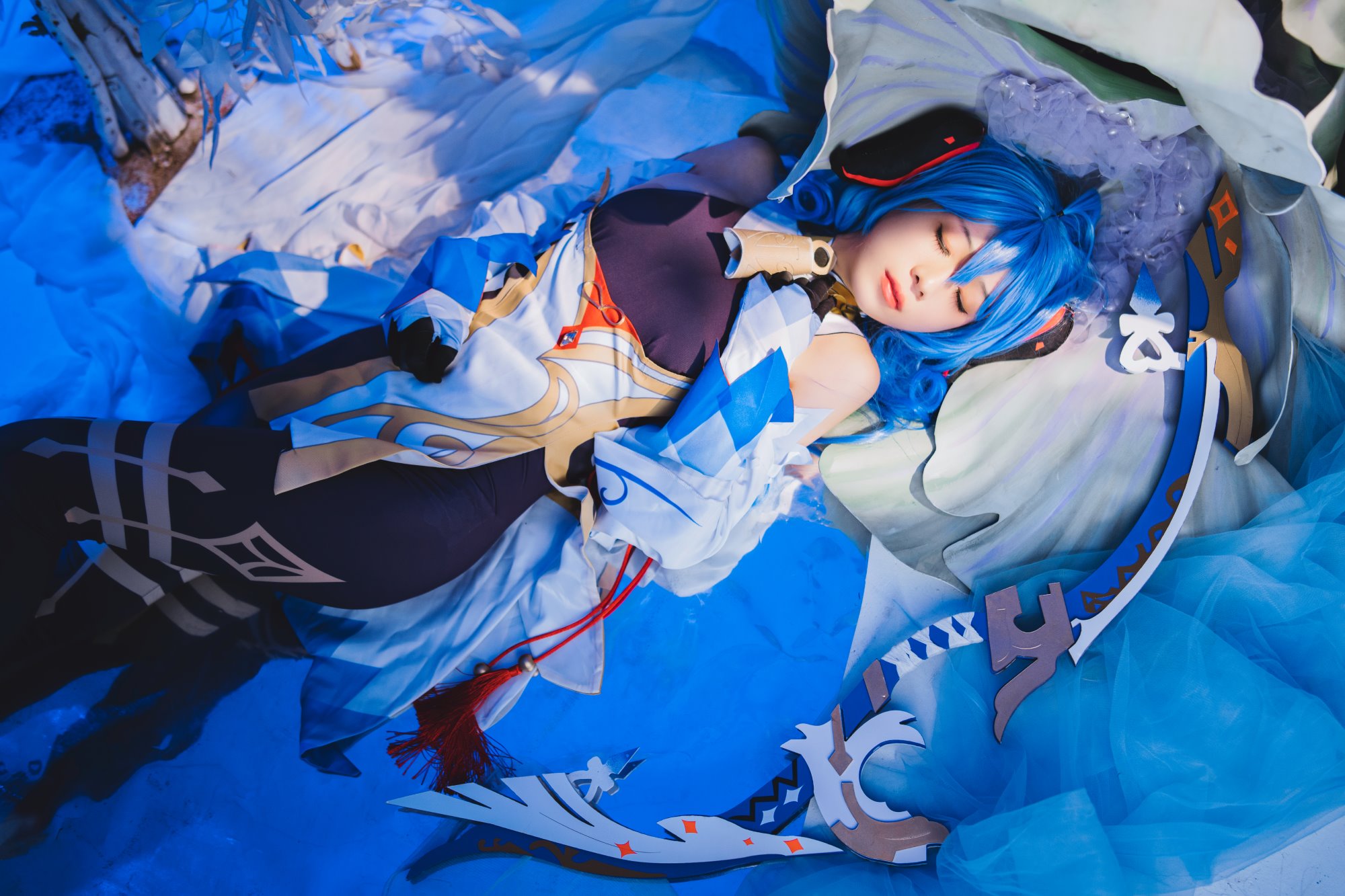 [YITUYU艺图语]2022.07.23 甘雨COSPLAY 清青琴玖[25+1P/573MB]