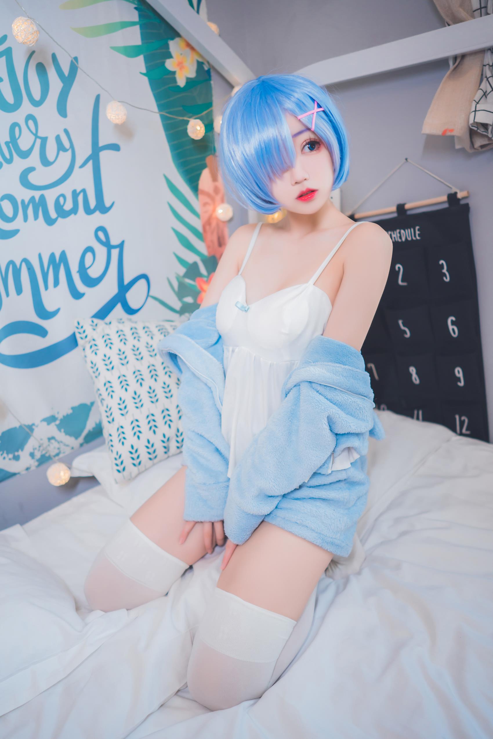 猫君君MaoJun - 雷姆猫耳睡衣[29P/160MB]