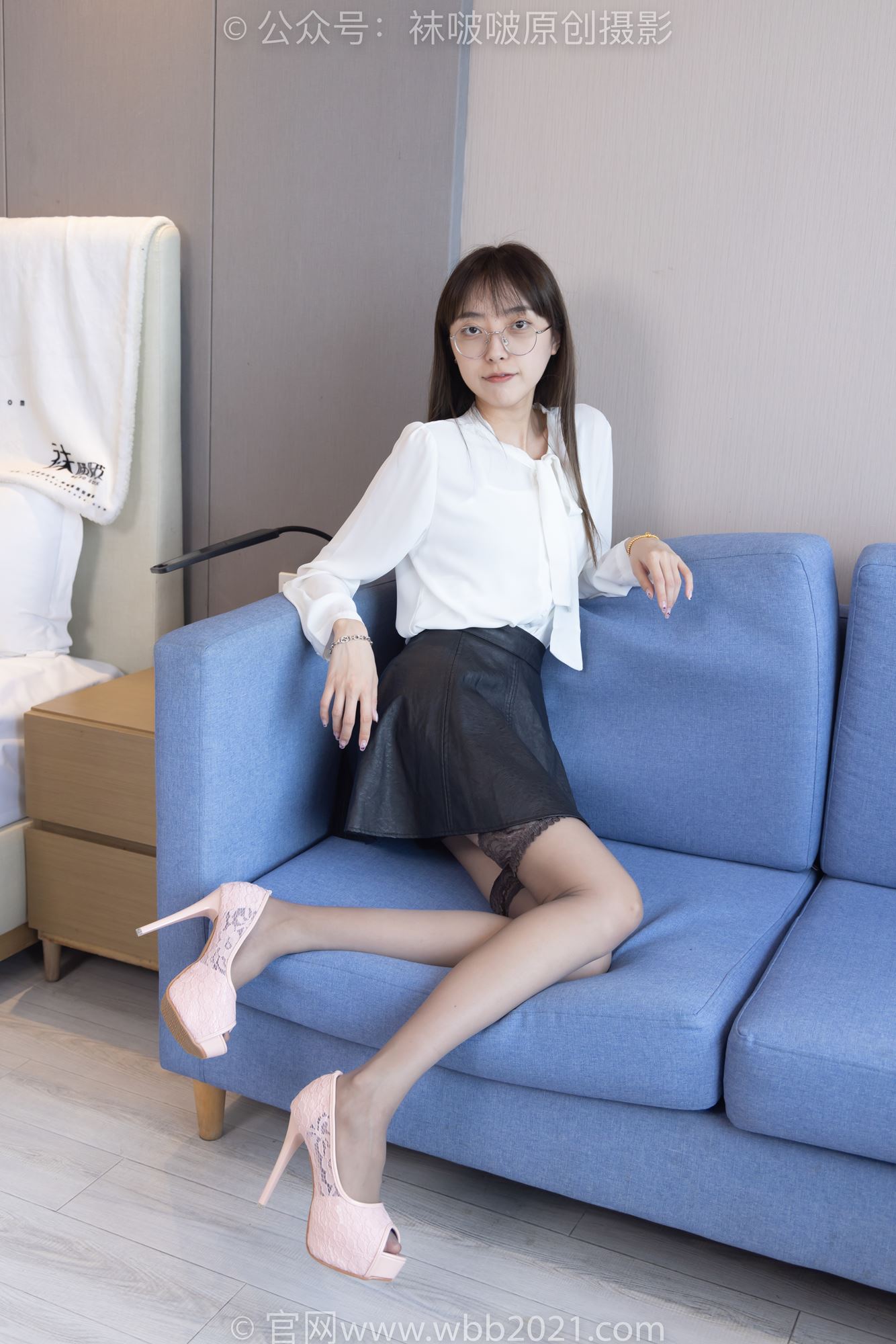 [BoBoSocks袜啵啵]NO.285 稚予-两双高跟鞋、灰丝大腿袜、黑丝大腿袜[145P/1V/5.46GB]