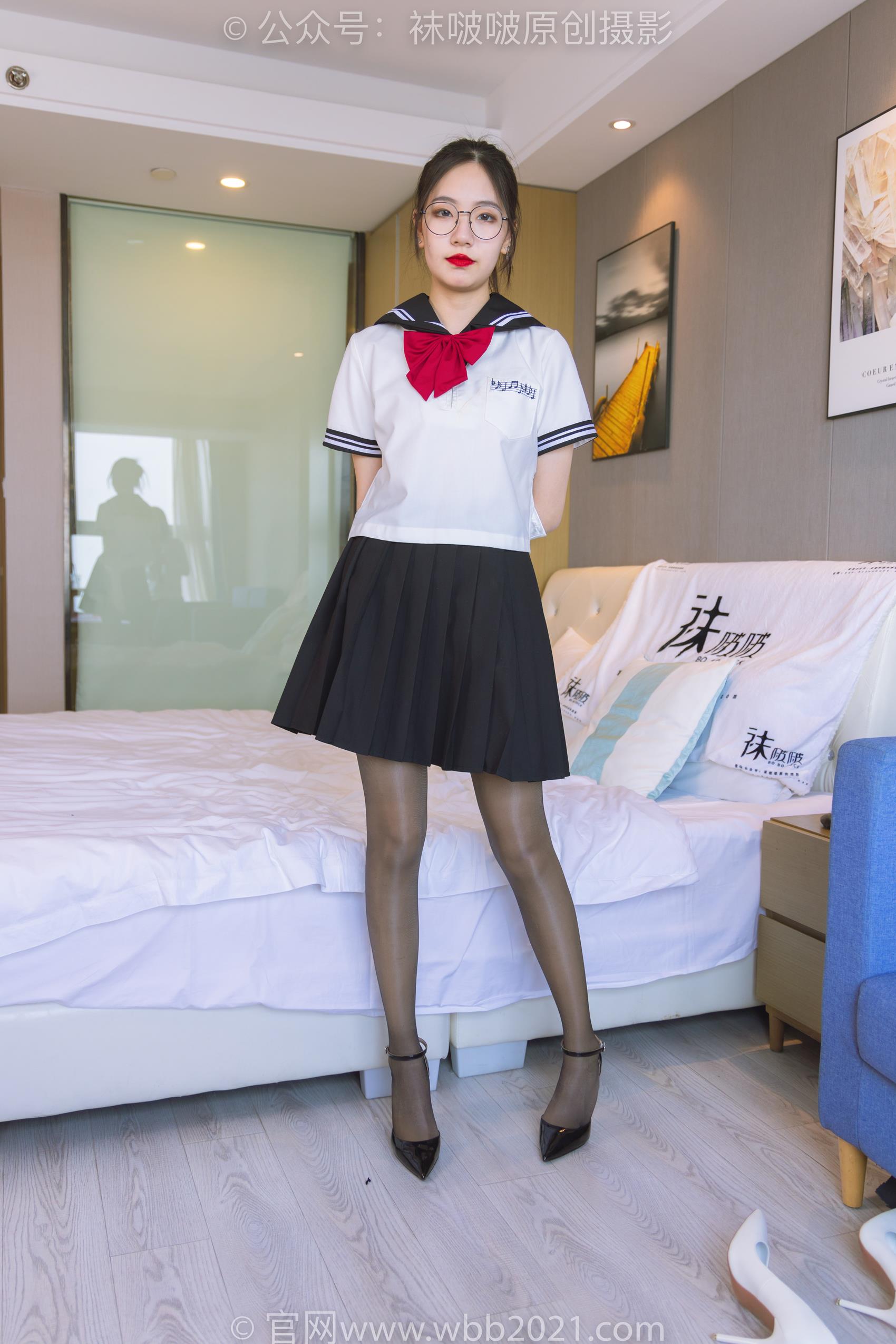 [BoBoSocks袜啵啵]NO.293 小甜豆-两双高跟鞋、两双丝袜叠穿、jk制服[145P/1V/5.95GB]