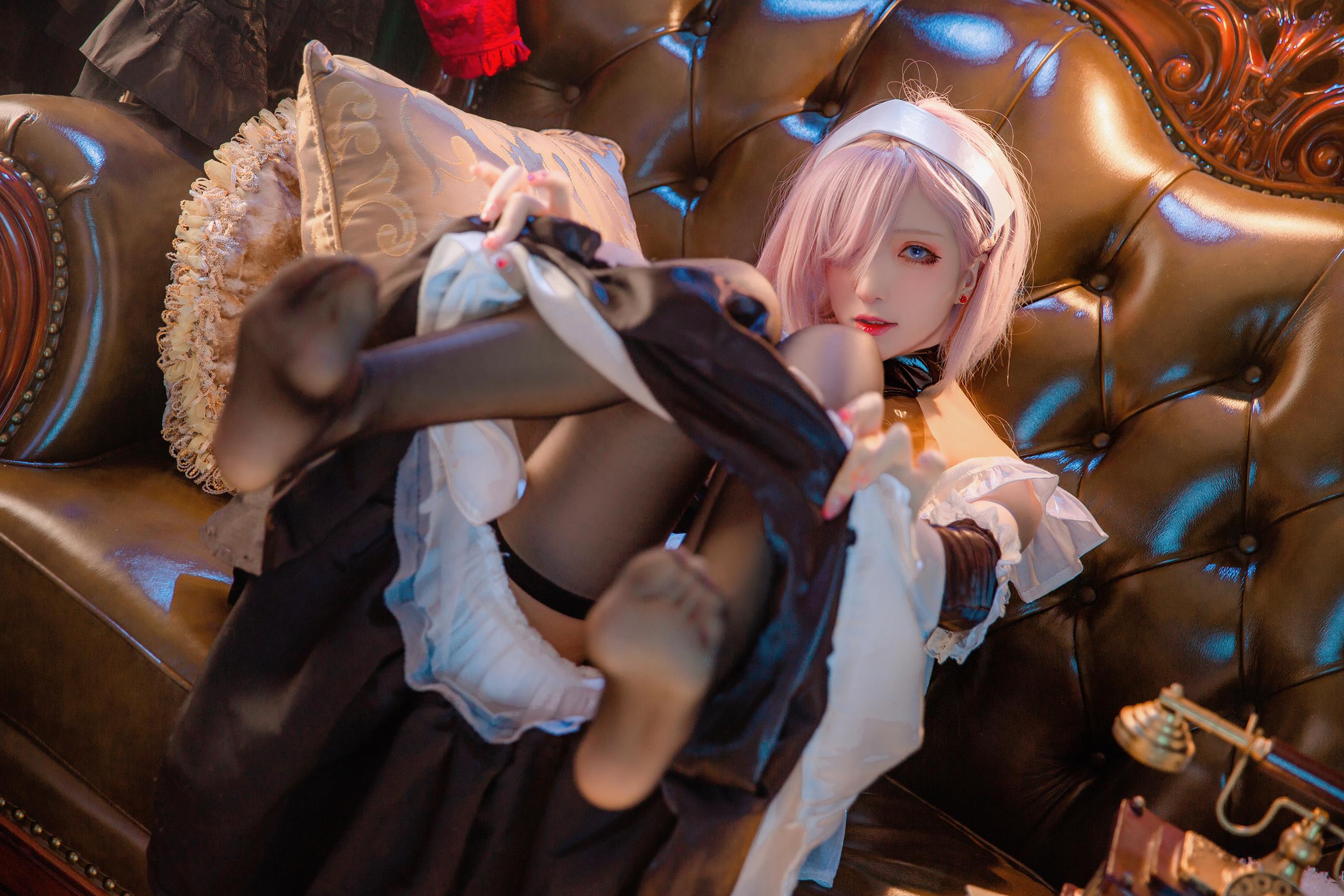 微博人气博主@起司块wii 宫本武藏女仆 [51P/460MB]