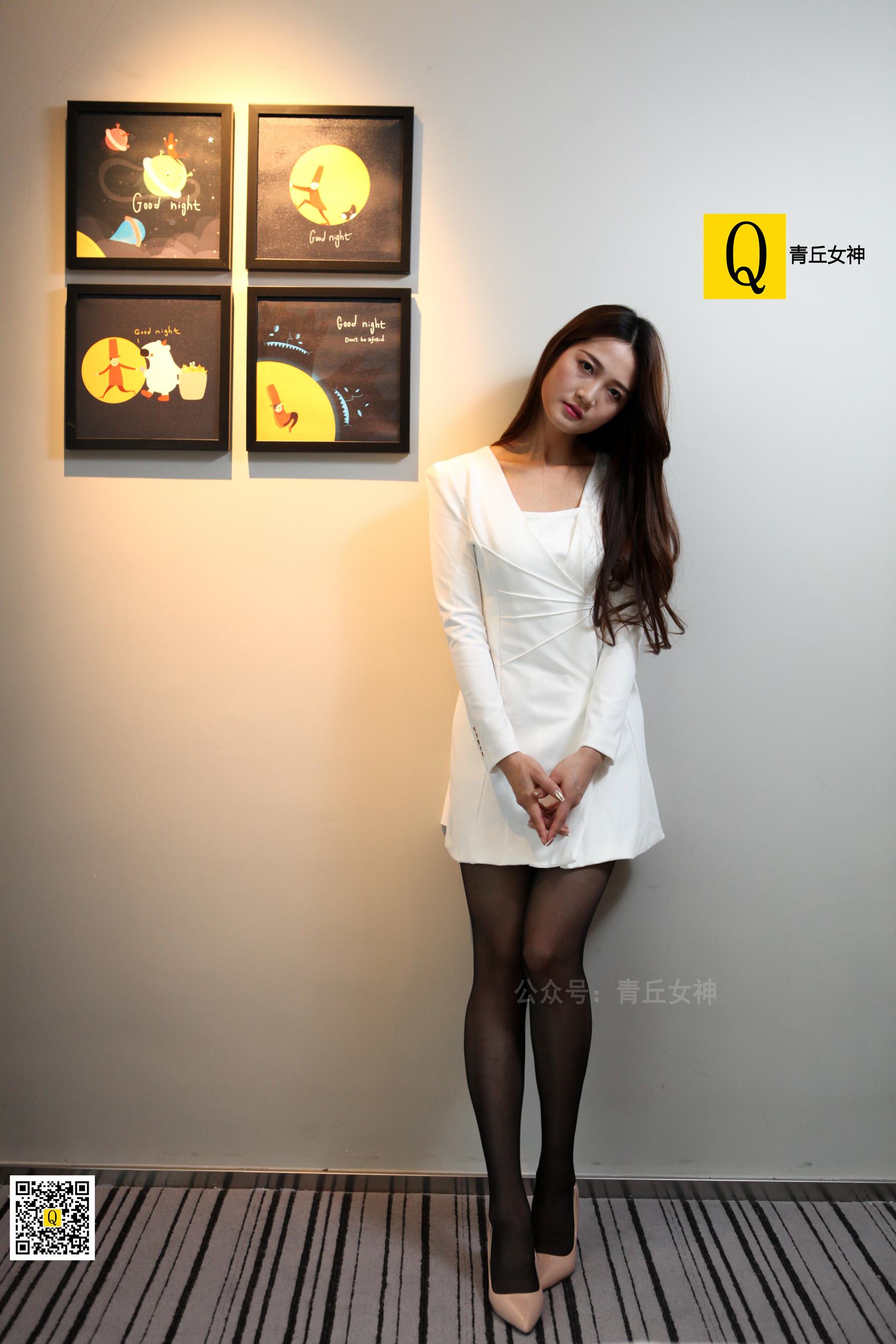 [青丘女神] 091 2018.01.22 韩流来袭 黑丝女神 [69P/46M]