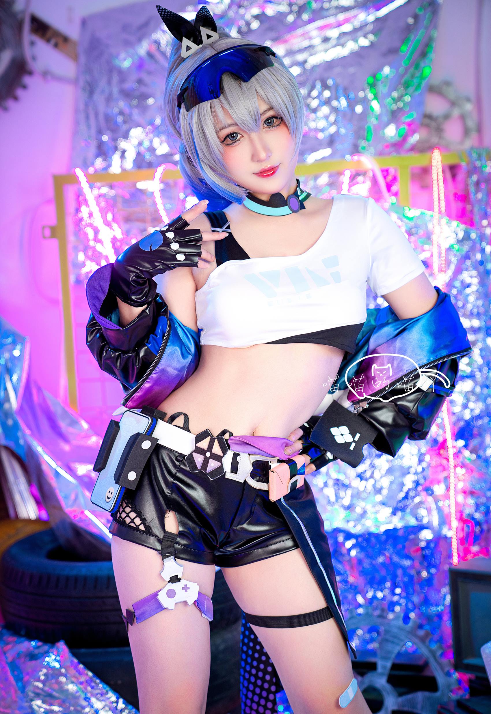 喵喵的喵吖 - 星穹铁道银狼[12P/76MB]