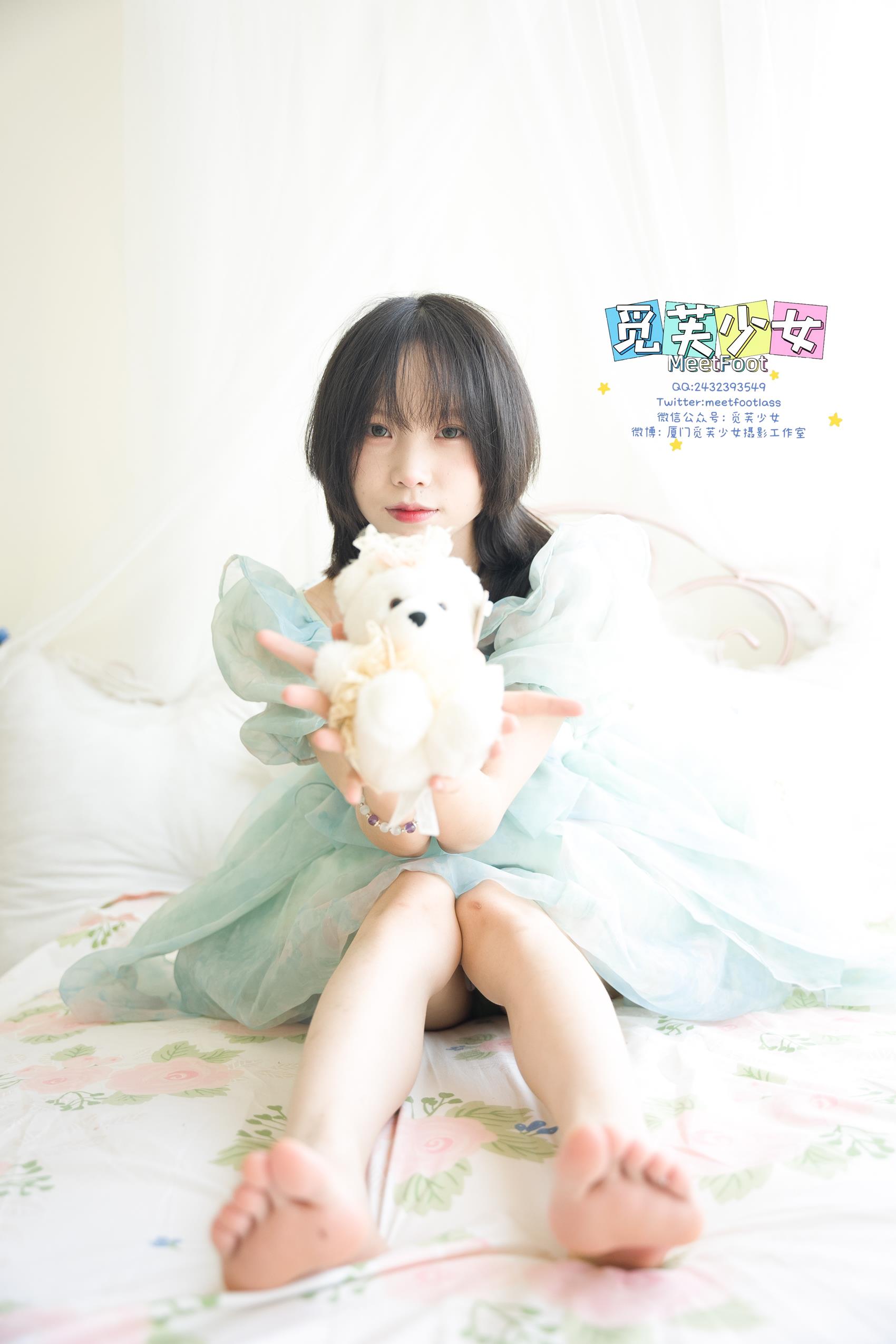 [觅芙少女]NO.033 小婉-一袭蓝色纱裙构筑今晚浪漫的梦境[249P/1V/5.61GB]