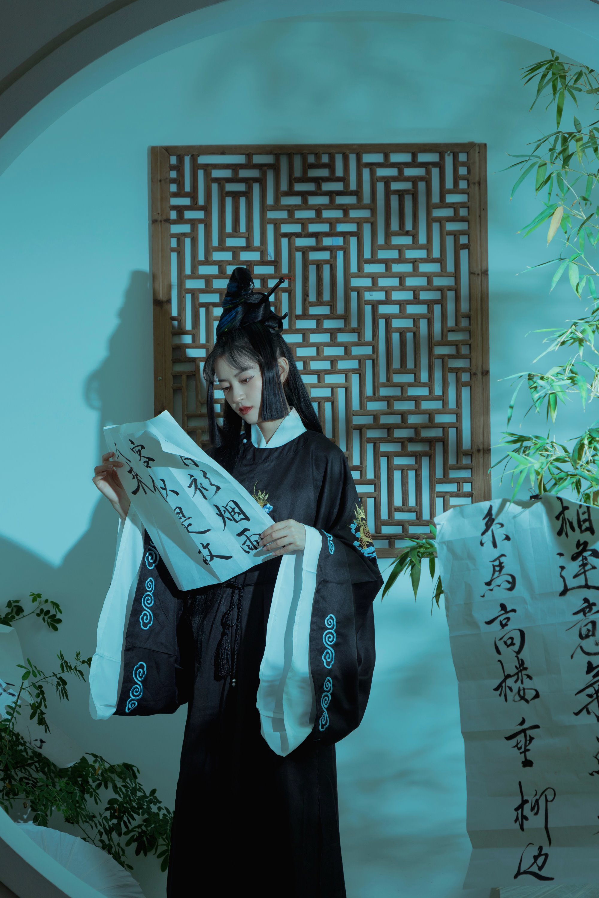 [YITUYU艺图语]2022.08.01 国风 · 竹与墨 壹萱-[42+1P/493MB]