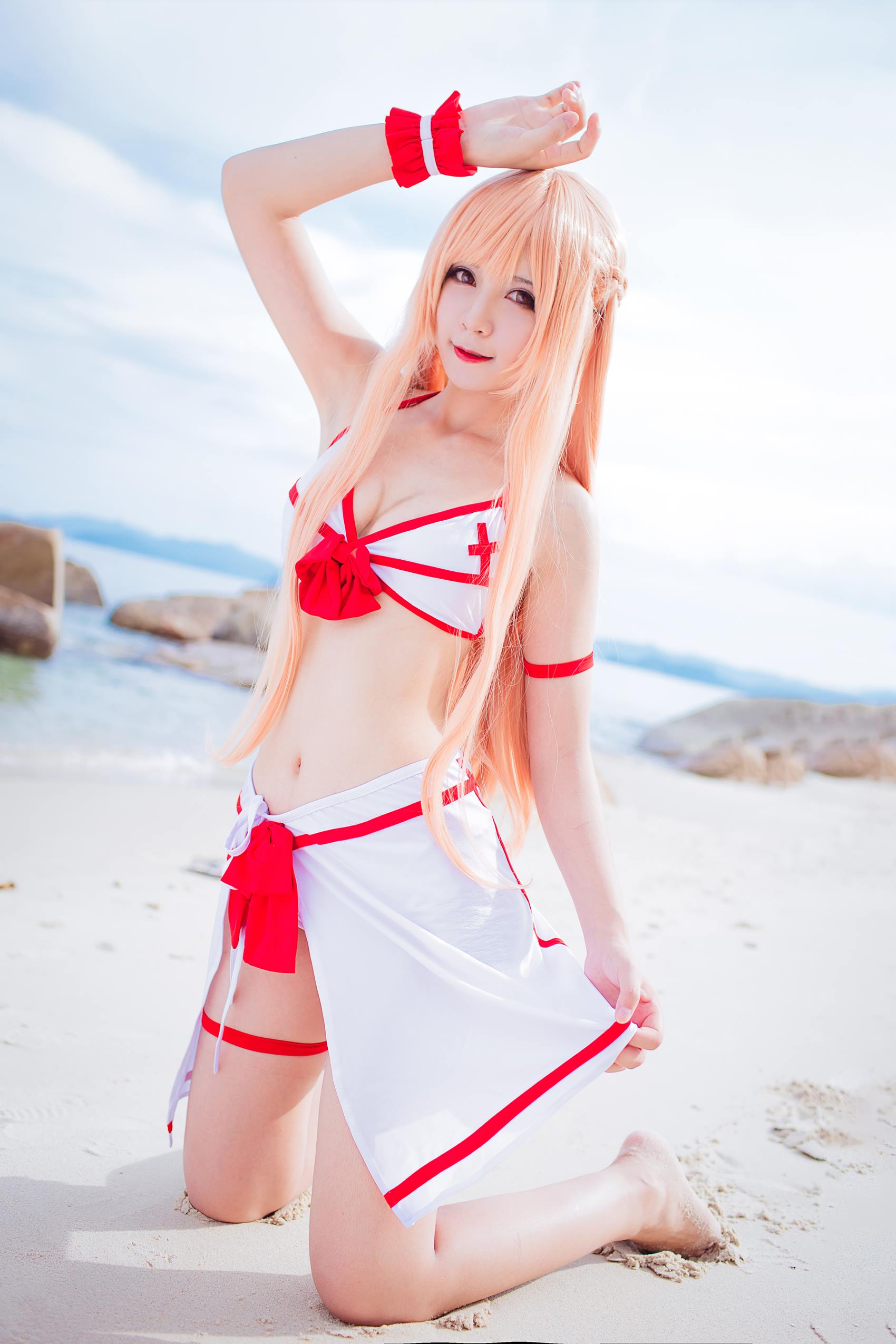 秋山AkI  亚丝娜泳衣[18P/154MB]