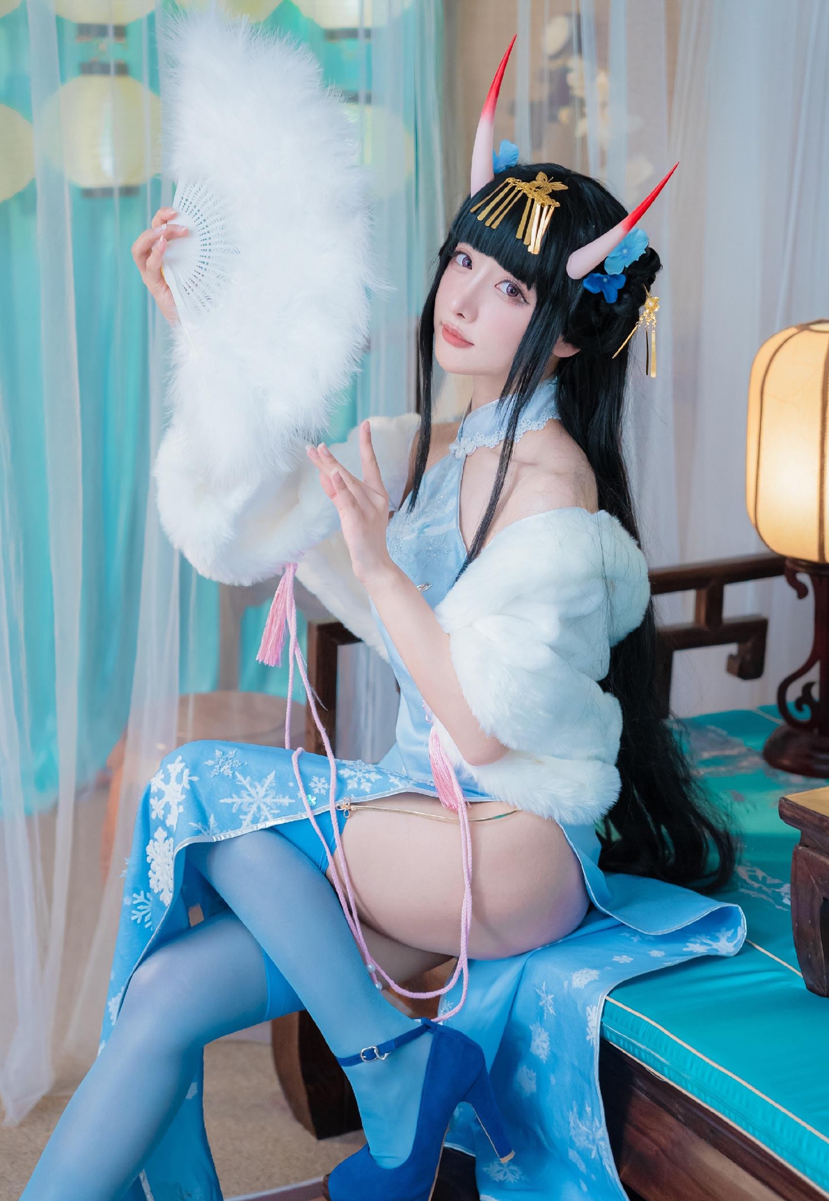 紫氯氯 - 能代 貅 旗袍[18P/27MB]