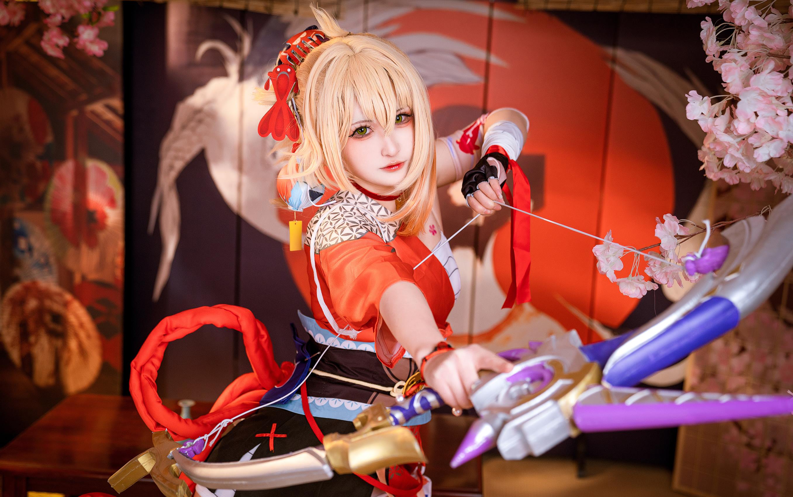 喵喵的喵吖 - 原神宵宫[15P/92MB]