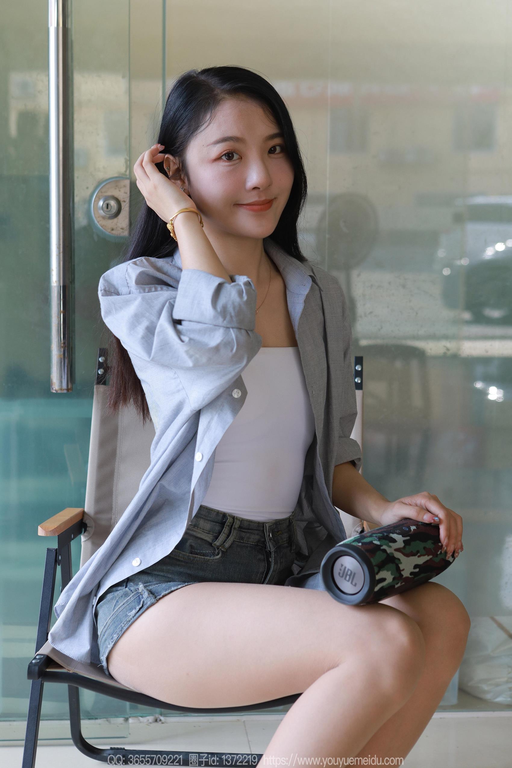 [IESS异思趣向] 2023.10.30 丝享家1572：婉萍《超短牛仔裤》[83P/90MB]