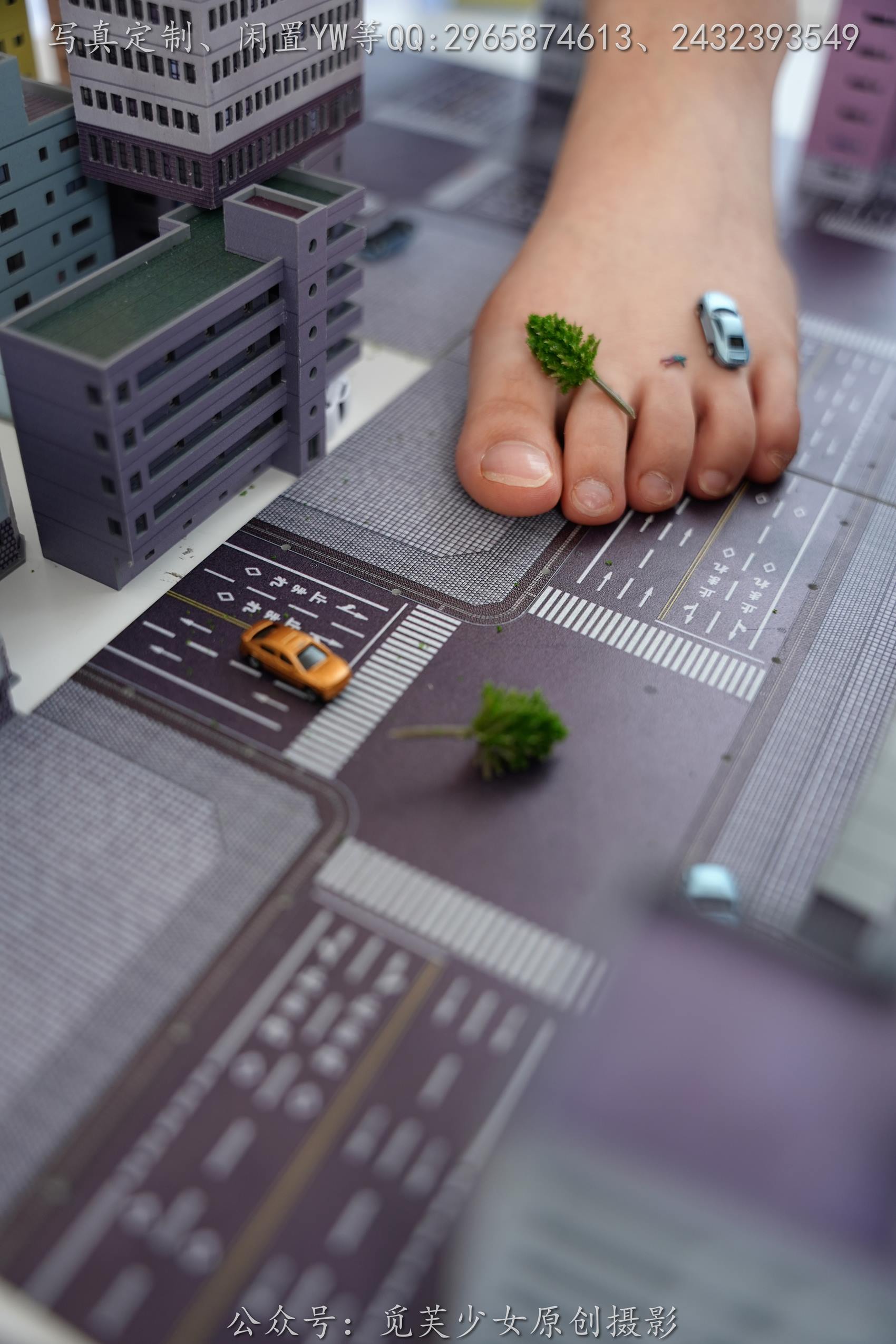 [觅芙少女]NO.108 花花-梦境误入小人国，化身巨人少女[144P/2V/9.28GB]