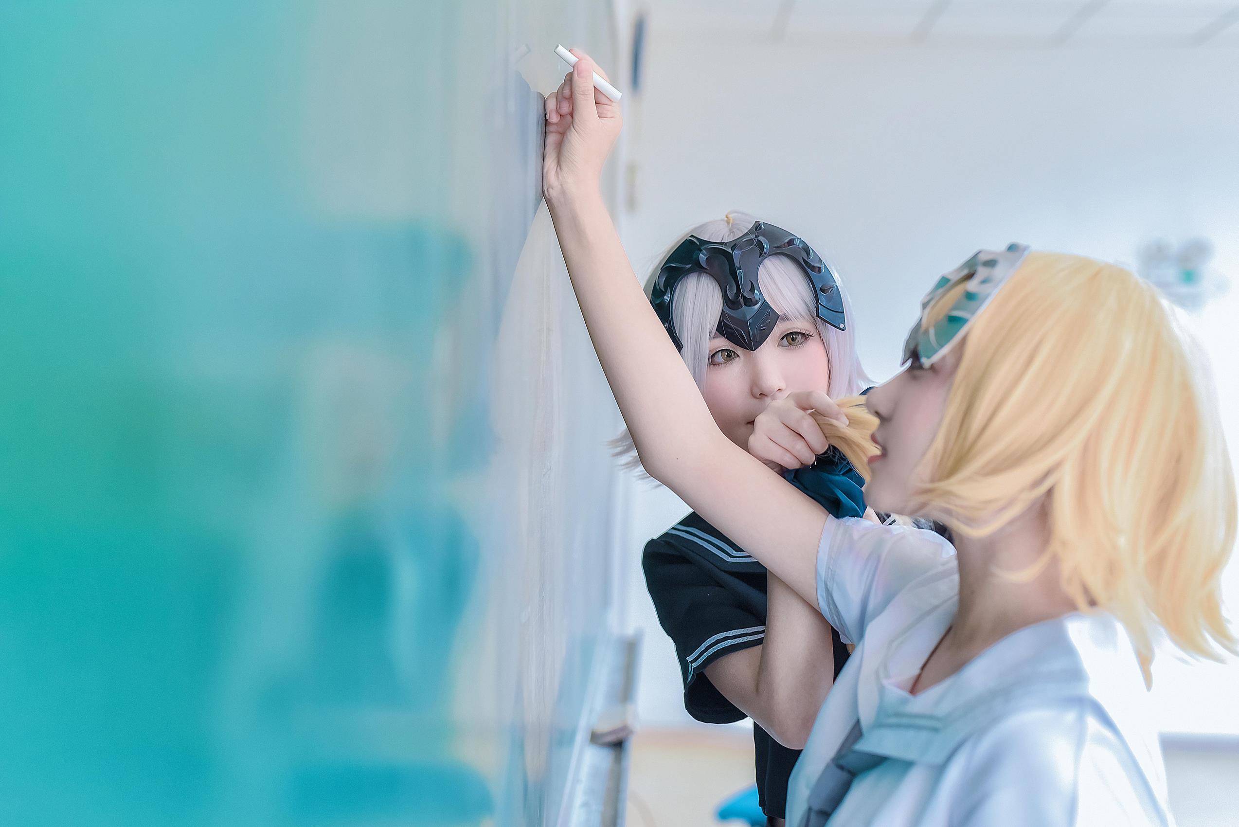 这个泡泡就是逊啦 - 黑贞德 贞德[20P/37MB]