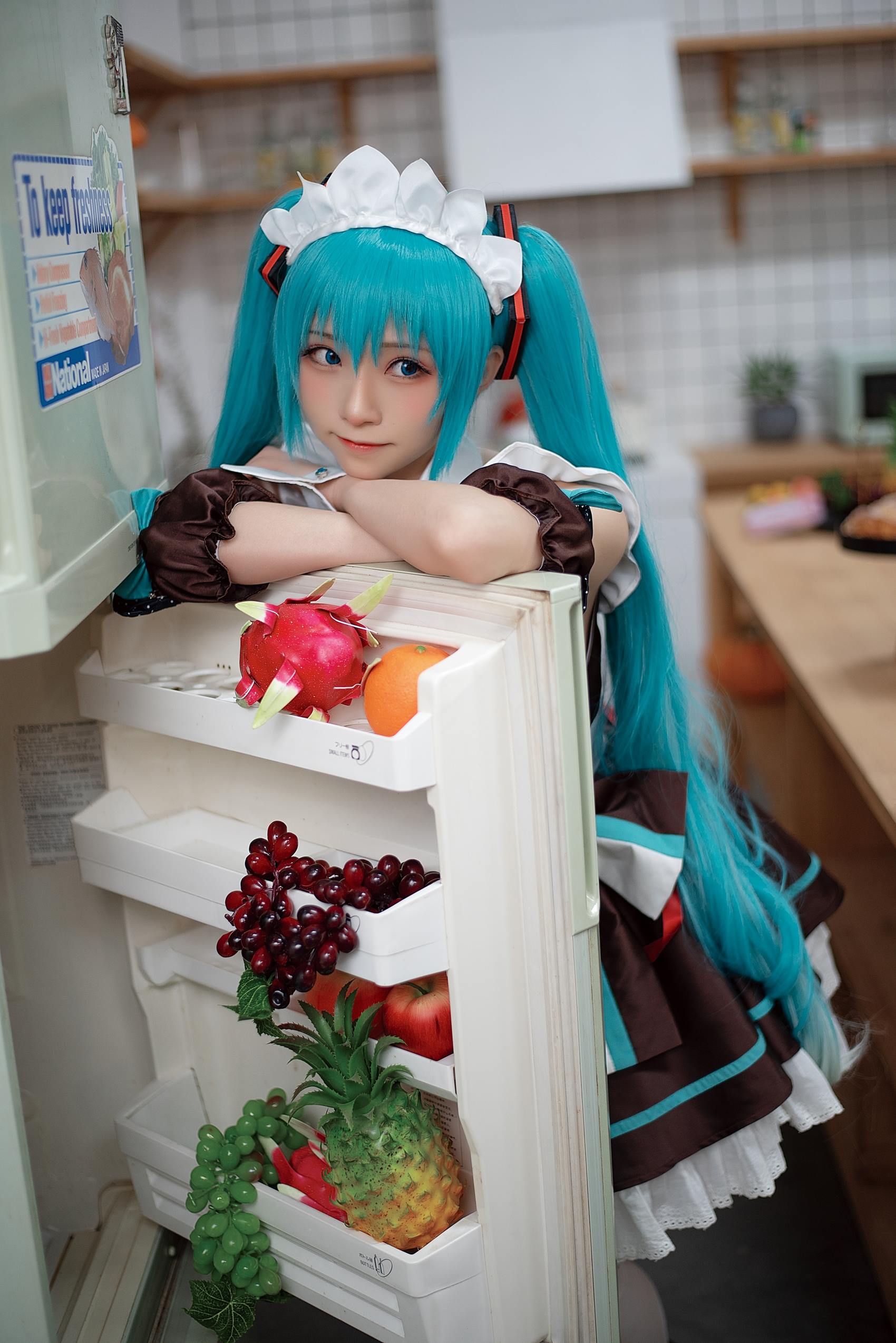 人气Coser@Kitaro_绮太郎 初音miku6[15P/225MB]
