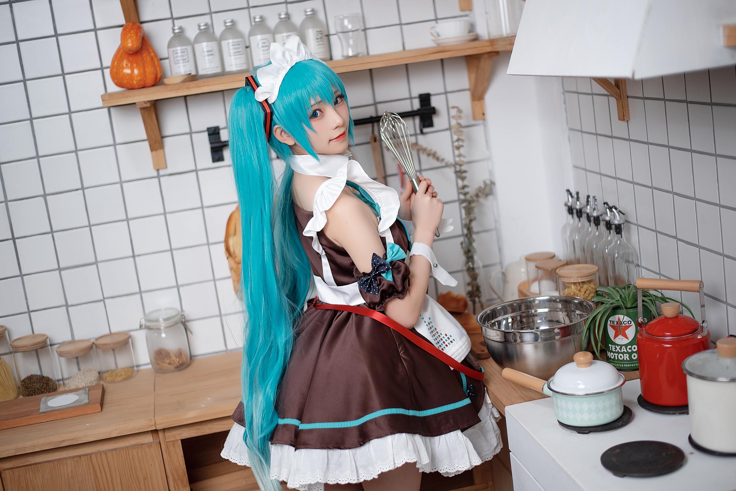 人气Coser@Kitaro_绮太郎 初音miku6[15P/225MB]