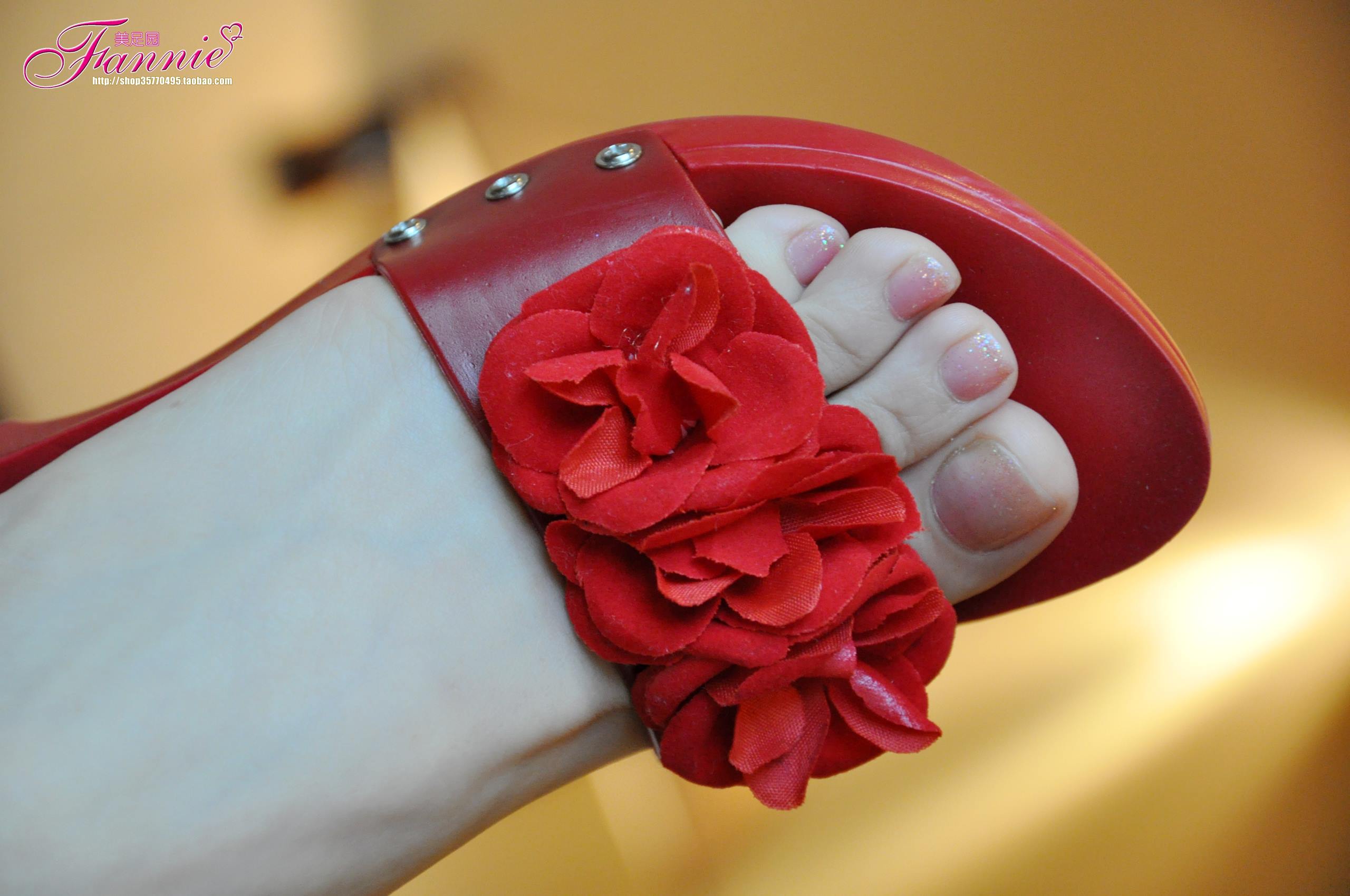 Fannie芬妮每足园 No.318 梦中的婚礼 红玫瑰 [74P/214MB]