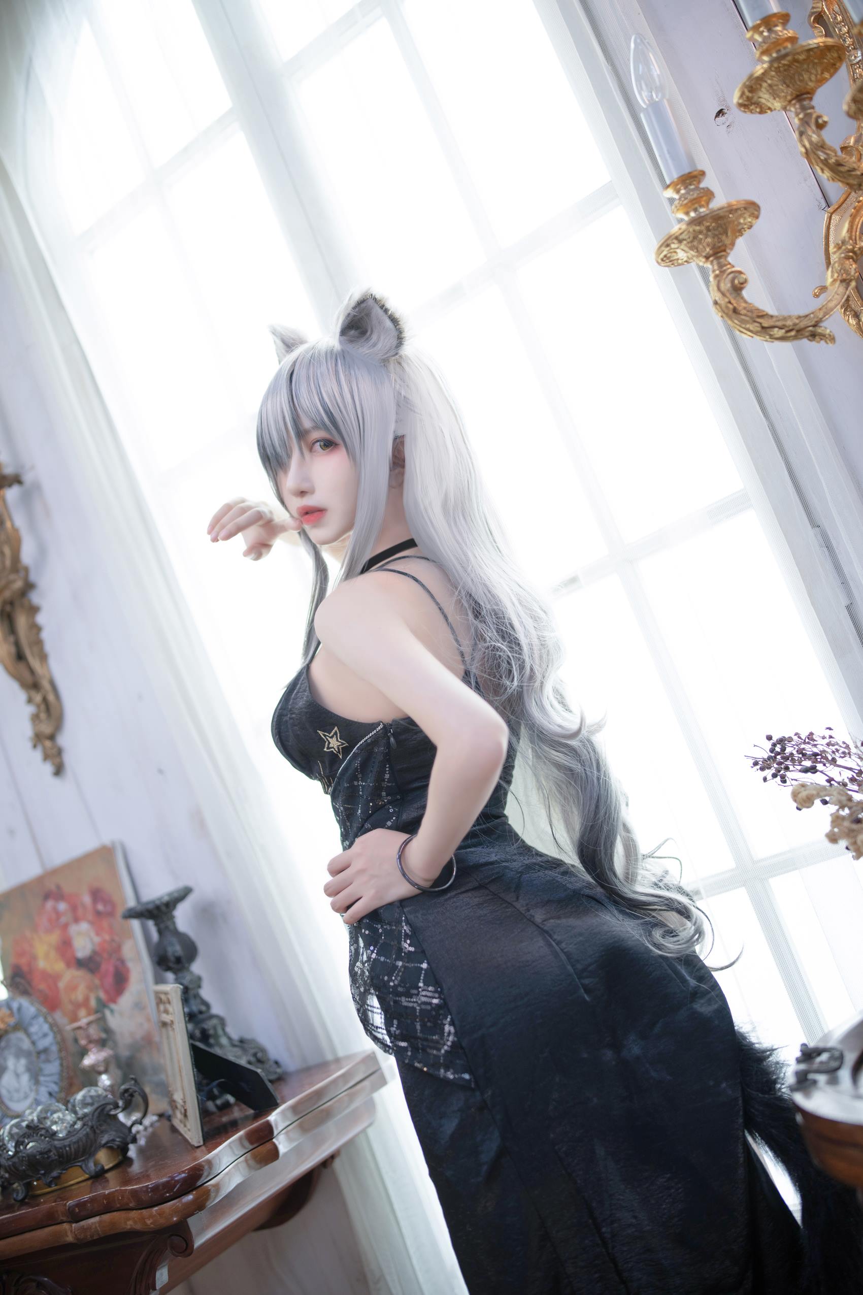 Shika小鹿鹿 明日方舟 黑[15P/373MB]