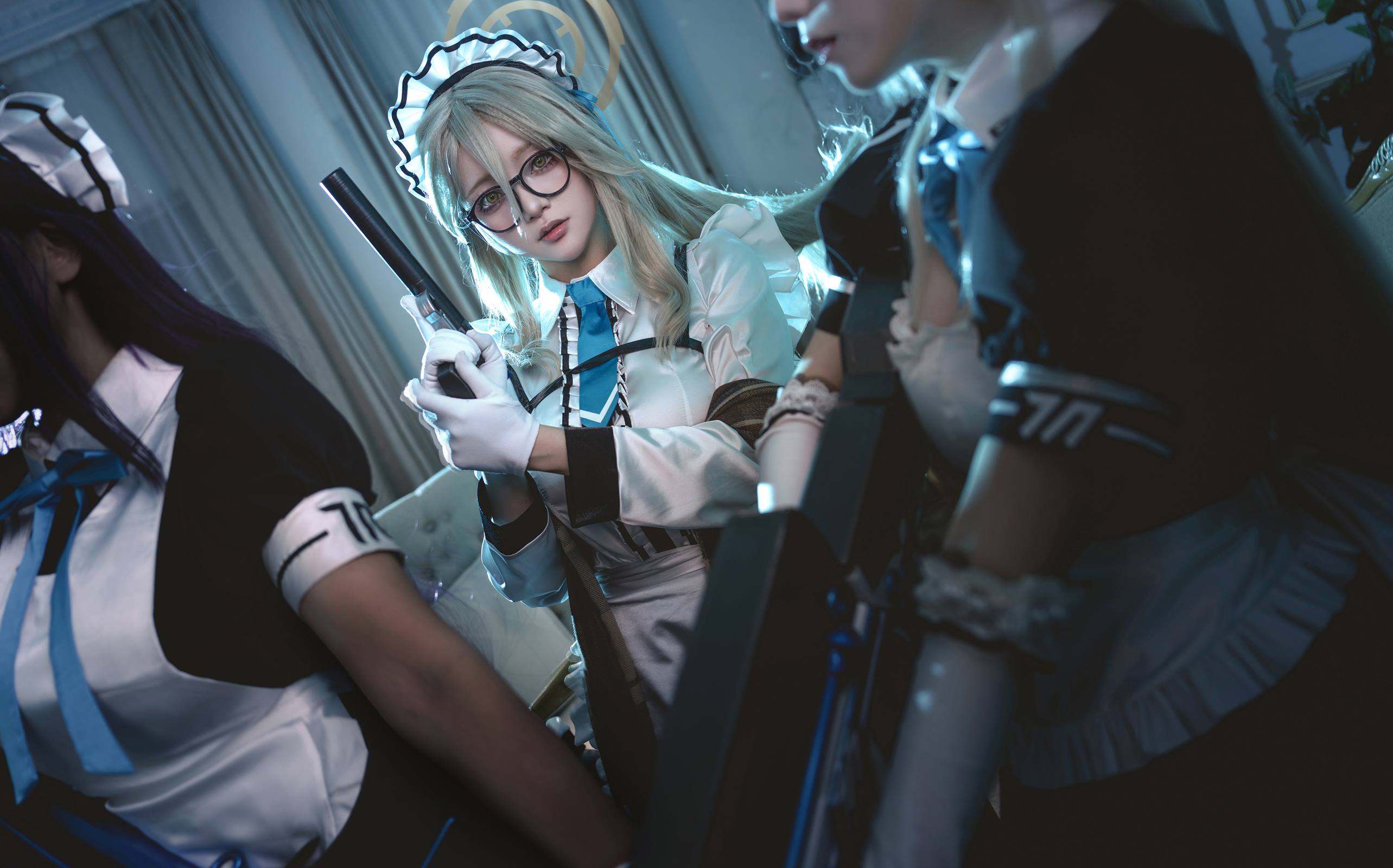 黑龙贯通 - 碧蓝档案 室笠茜[18P/90MB]