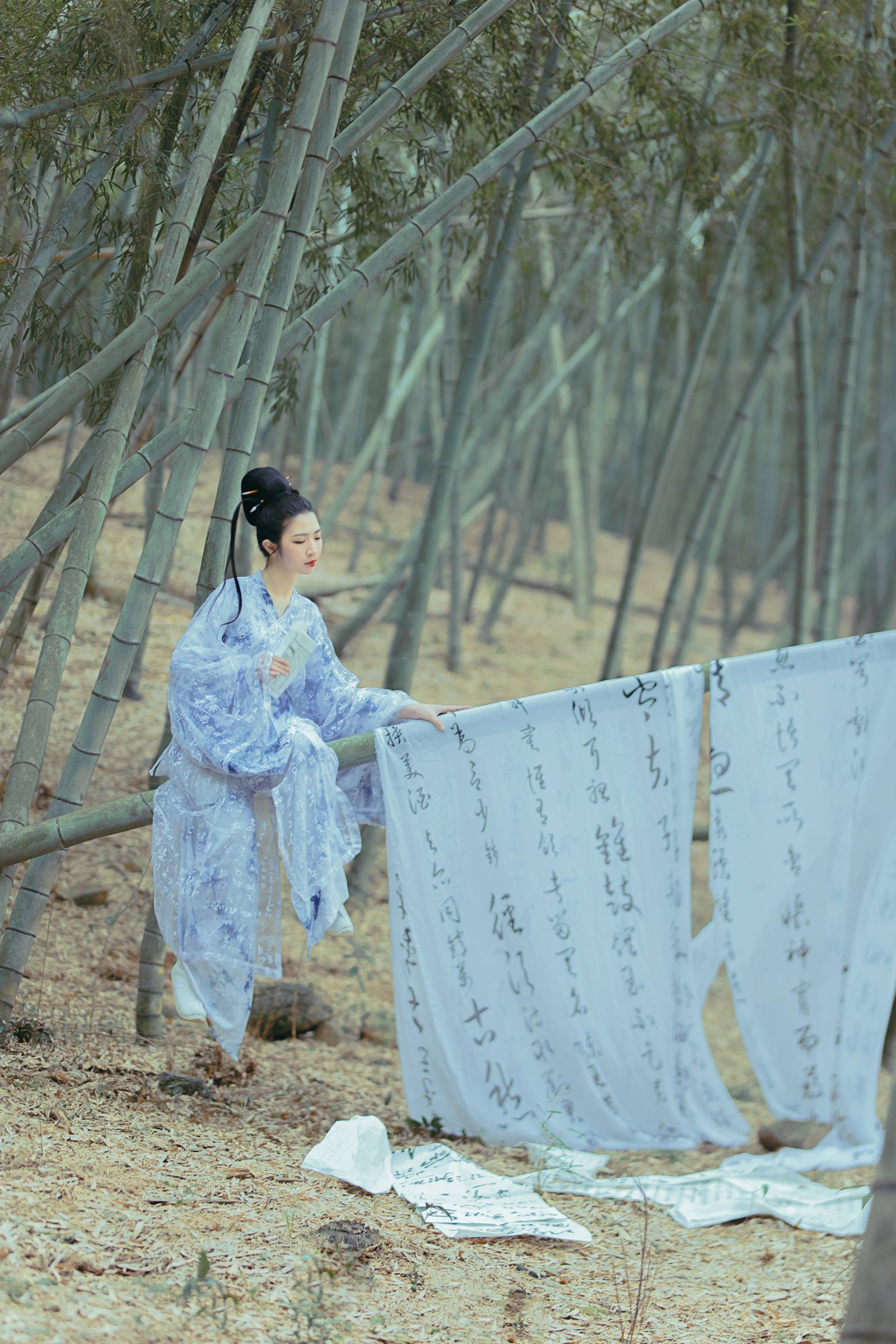 [YITUYU艺图语]2022.08.24 笔仙 君心蓝[21+1P/378MB]