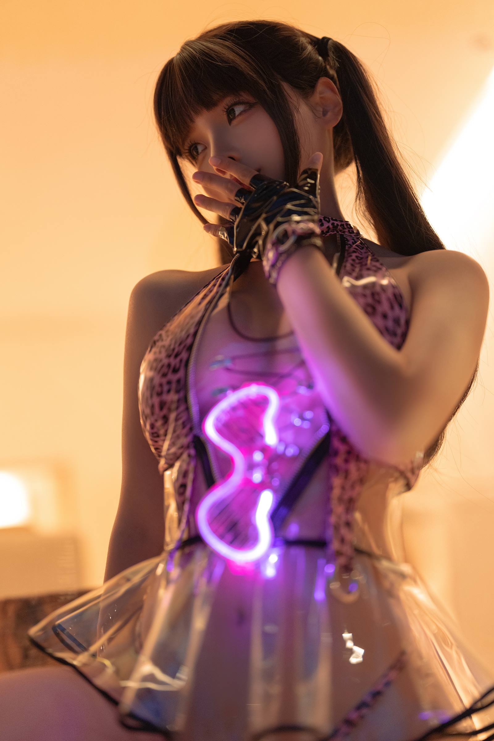 蠢沫沫 NO.207 - 粉豹[16P/152MB]