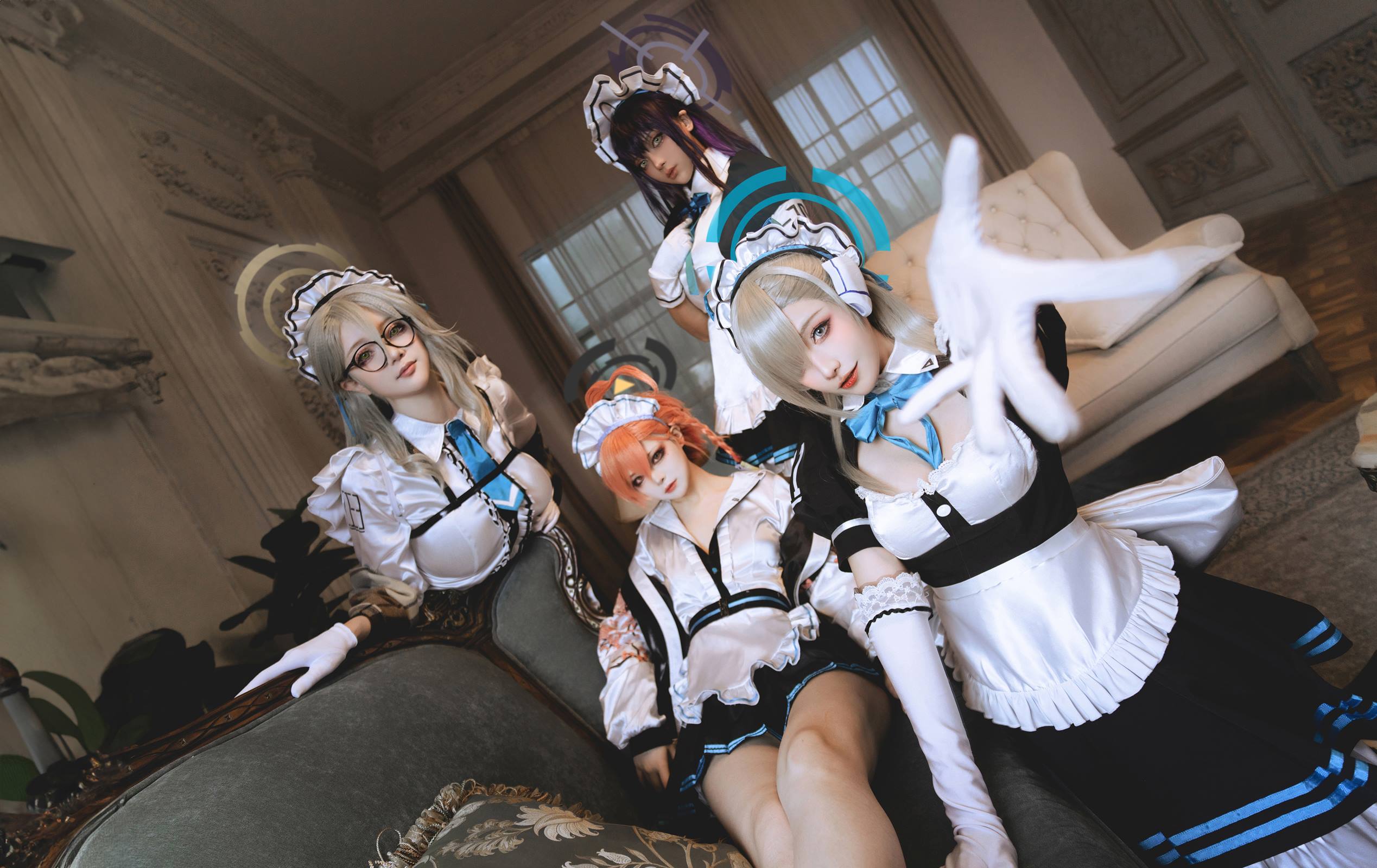 黑龙贯通 - 碧蓝档案 室笠茜[18P/90MB]