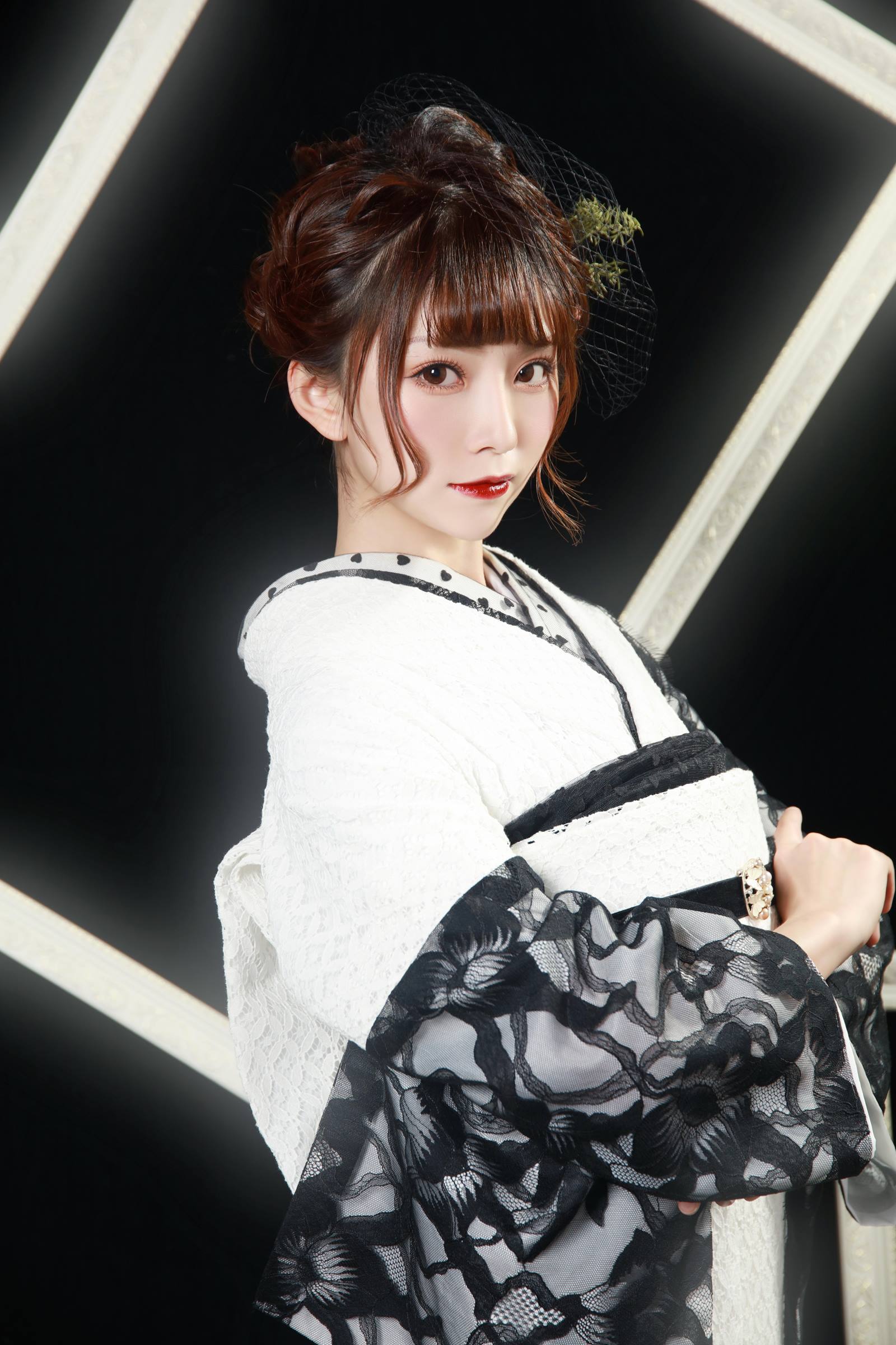 人气Coser@Kitaro_绮太郎 Kitaro_绮太郎 和服少女3[8P/21MB]