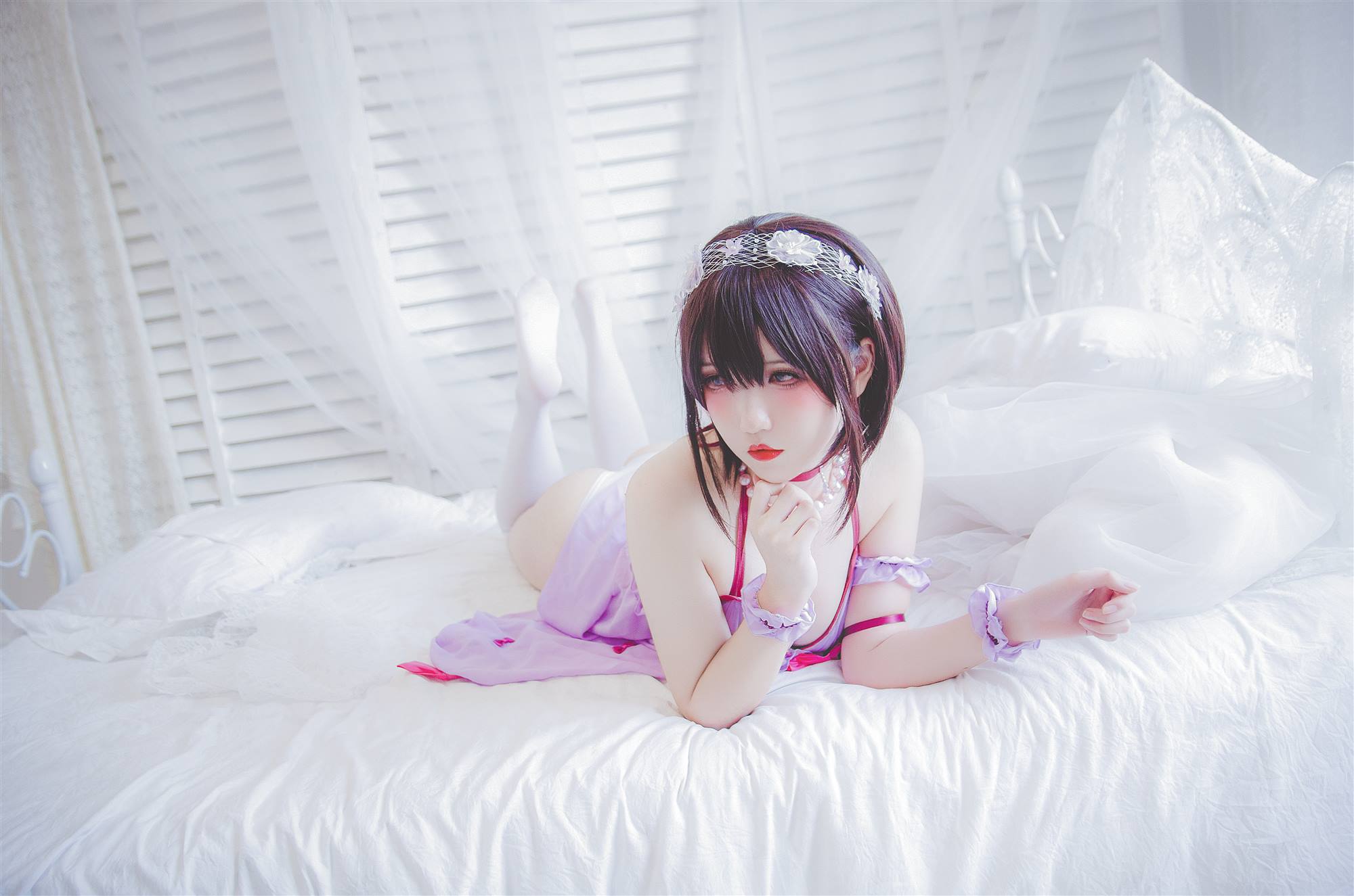 阿薰kaOri - 加藤惠睡衣[15P/57MB]