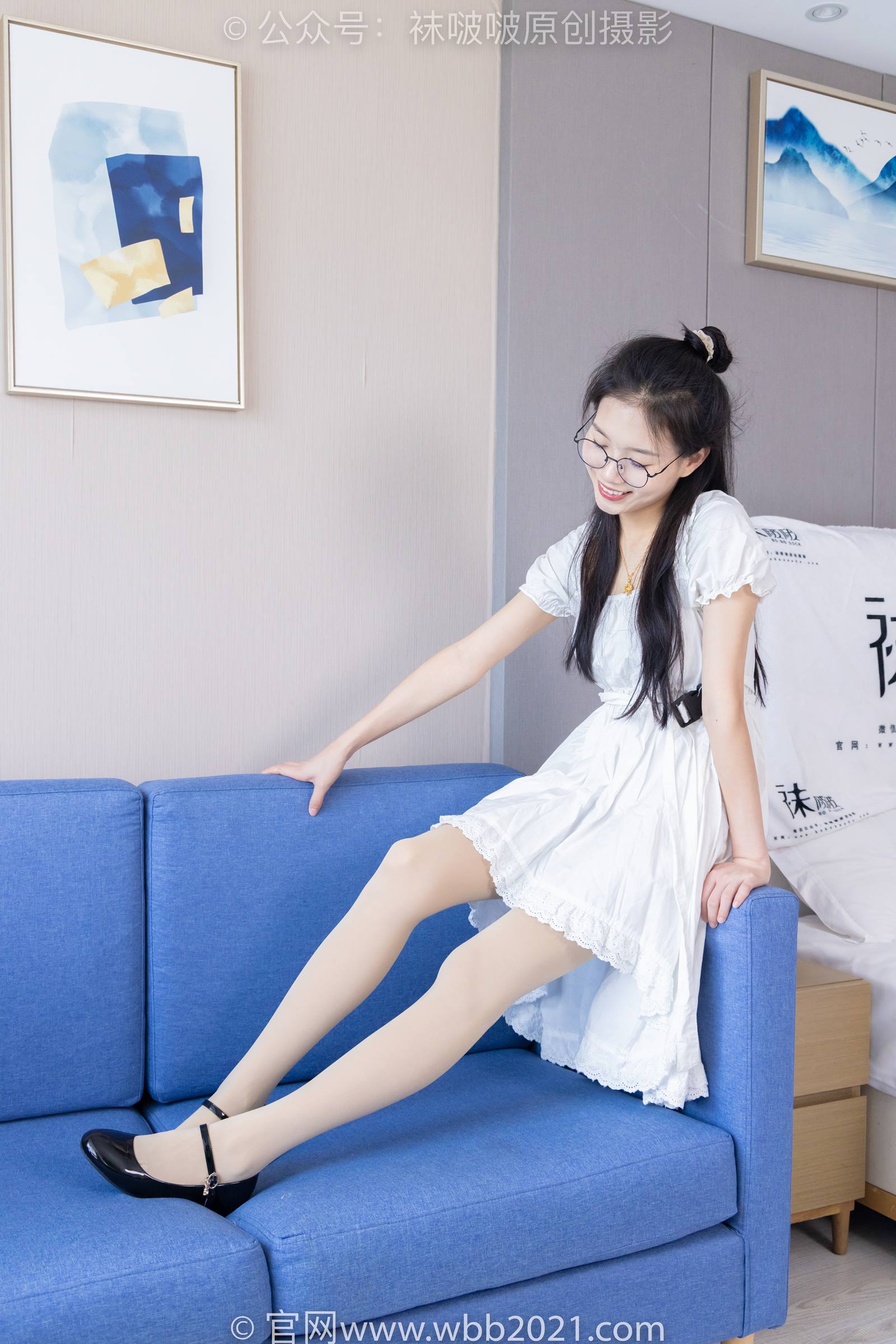 [BoBoSocks袜啵啵]NO.303 芝士-皮鞋、厚肉丝、白棉袜、薄肉丝[150P/1V/6.70GB]