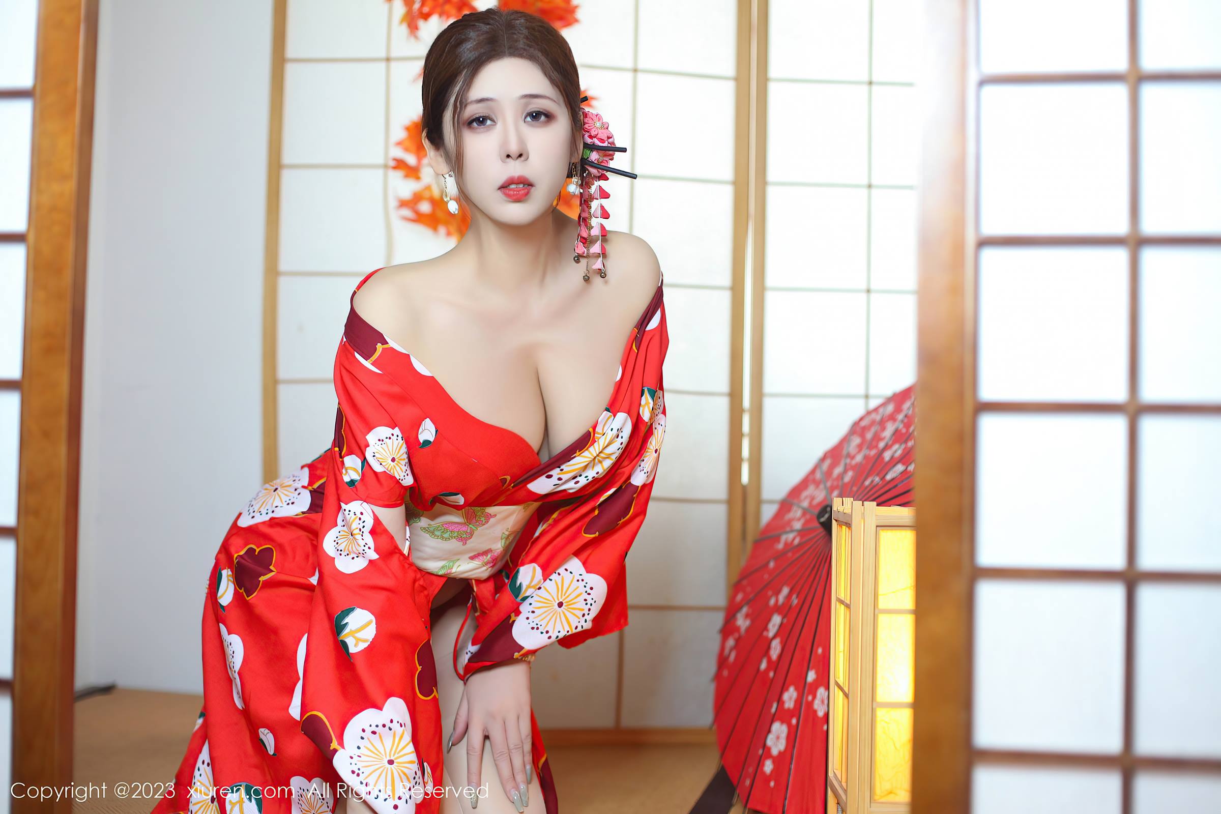 [Xiuren秀人网]2023.11.29 NO.7736 月野兔美妞[54+1P/548MB]