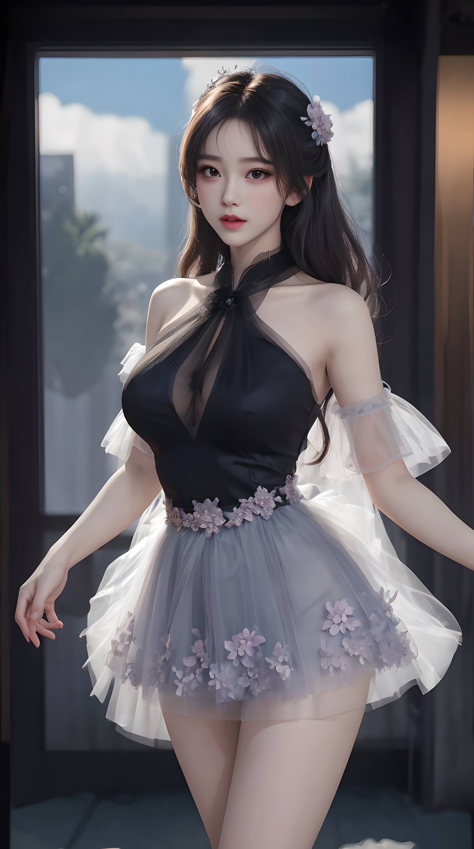 AI绘画 072 碎花裙 [51P/109MB]