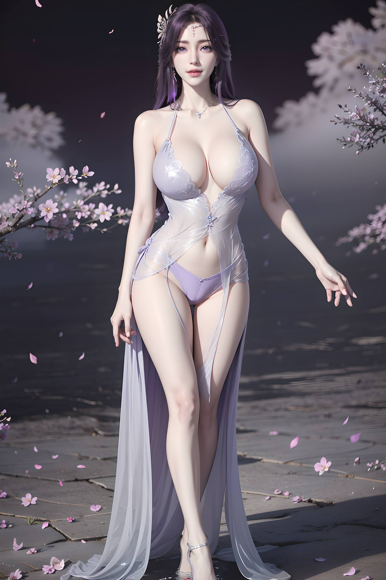 AI绘画 国漫完美世界 068 云曦薄纱写真[78P/354MB]