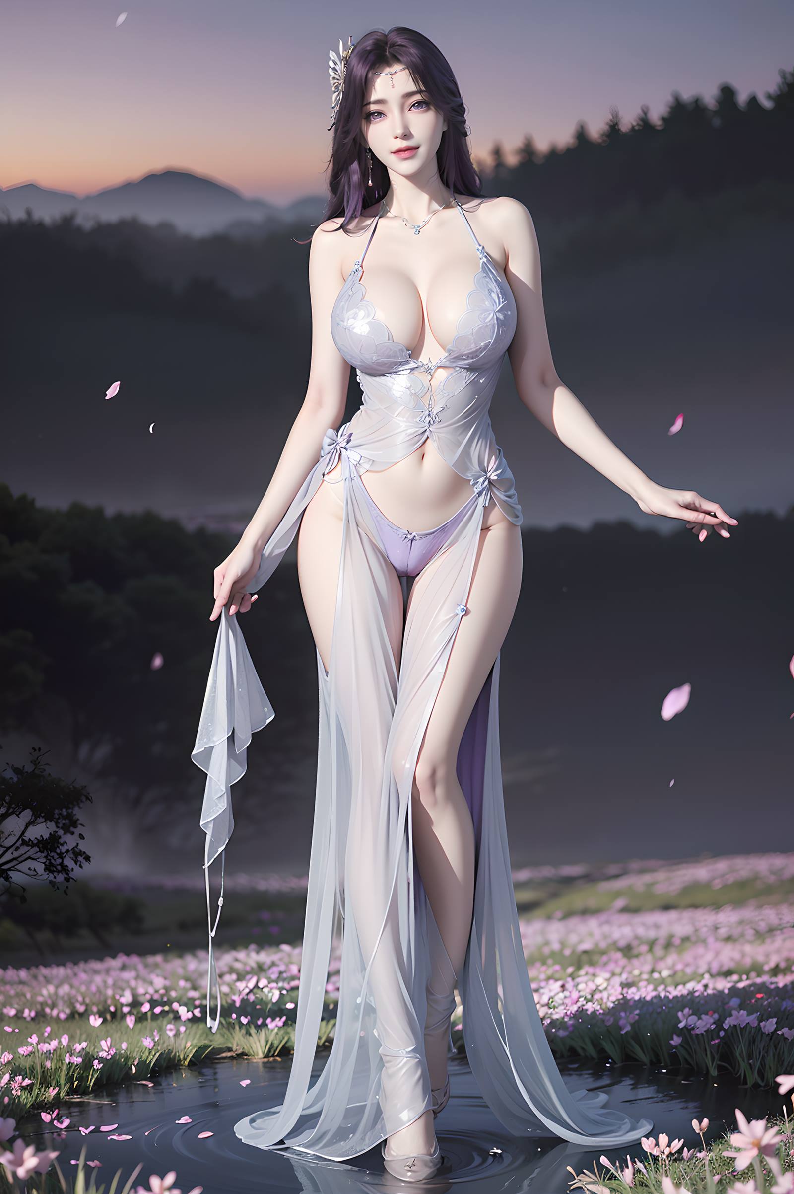 AI绘画 国漫完美世界 068 云曦薄纱写真[78P/354MB]