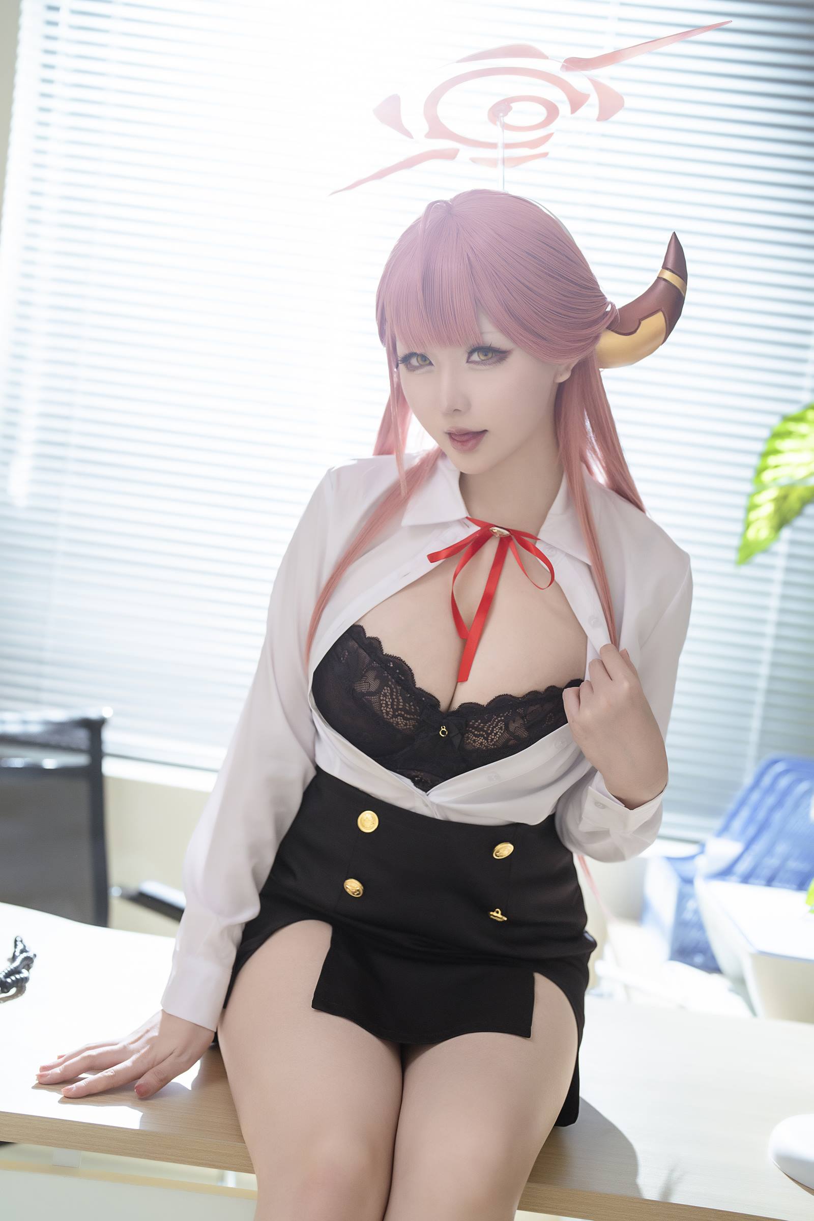 星之迟迟 10月计划B 碧蓝档案 陆八魔爱露[90P/531MB]