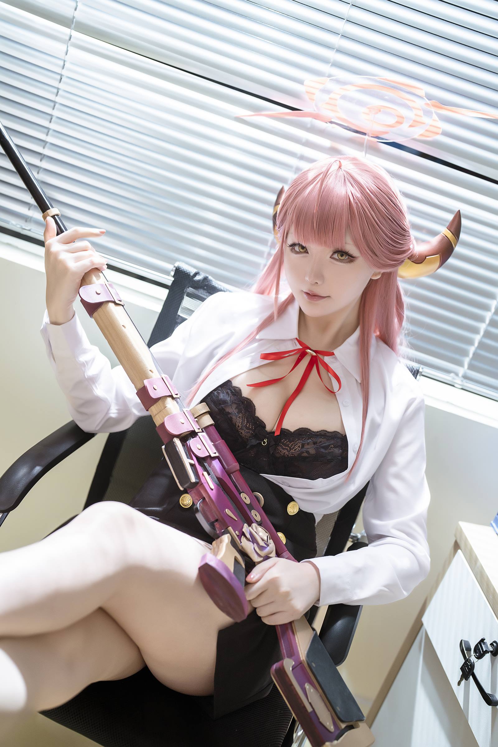 星之迟迟 10月计划B 碧蓝档案 陆八魔爱露[90P/531MB]