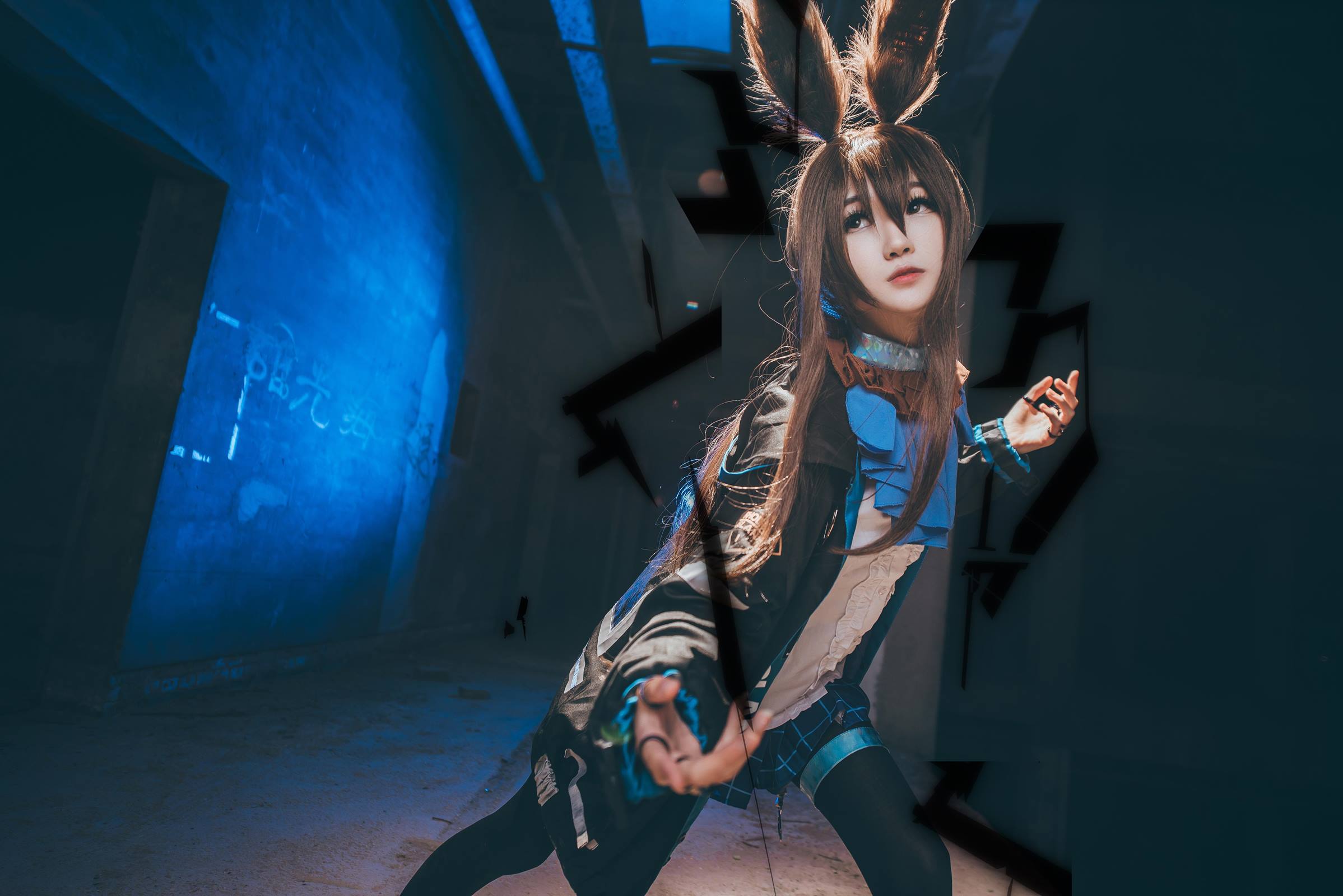 妖君白研 - 明日方舟COS美少女 COSER兽耳阿米娅[10P/49MB]