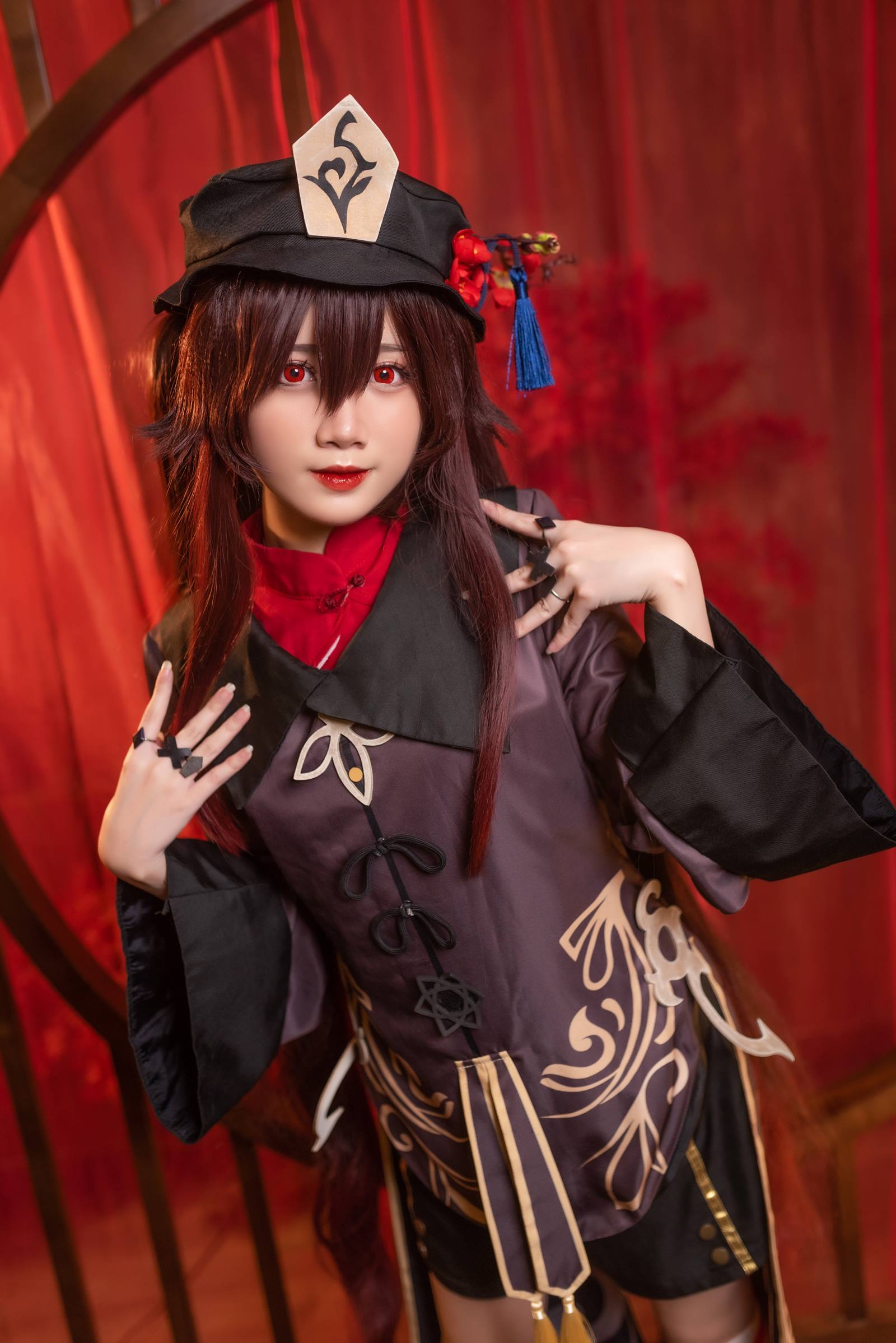 PoppaChan - Hutao Genshin Impact[25P/110MB]